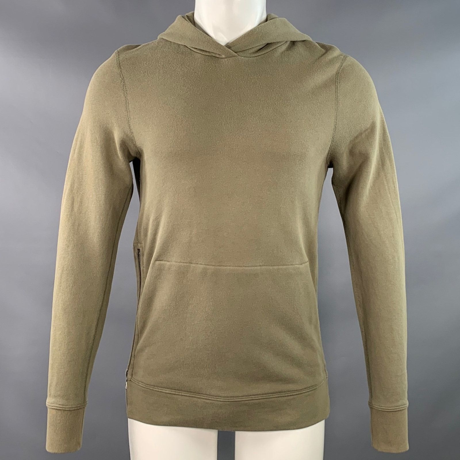 John Elliott JOHN ELLIOTT Size XS Green Cotton Hoodie Sweatshirt Size US XS / EU 42 / 0 - 1 Thumbnail