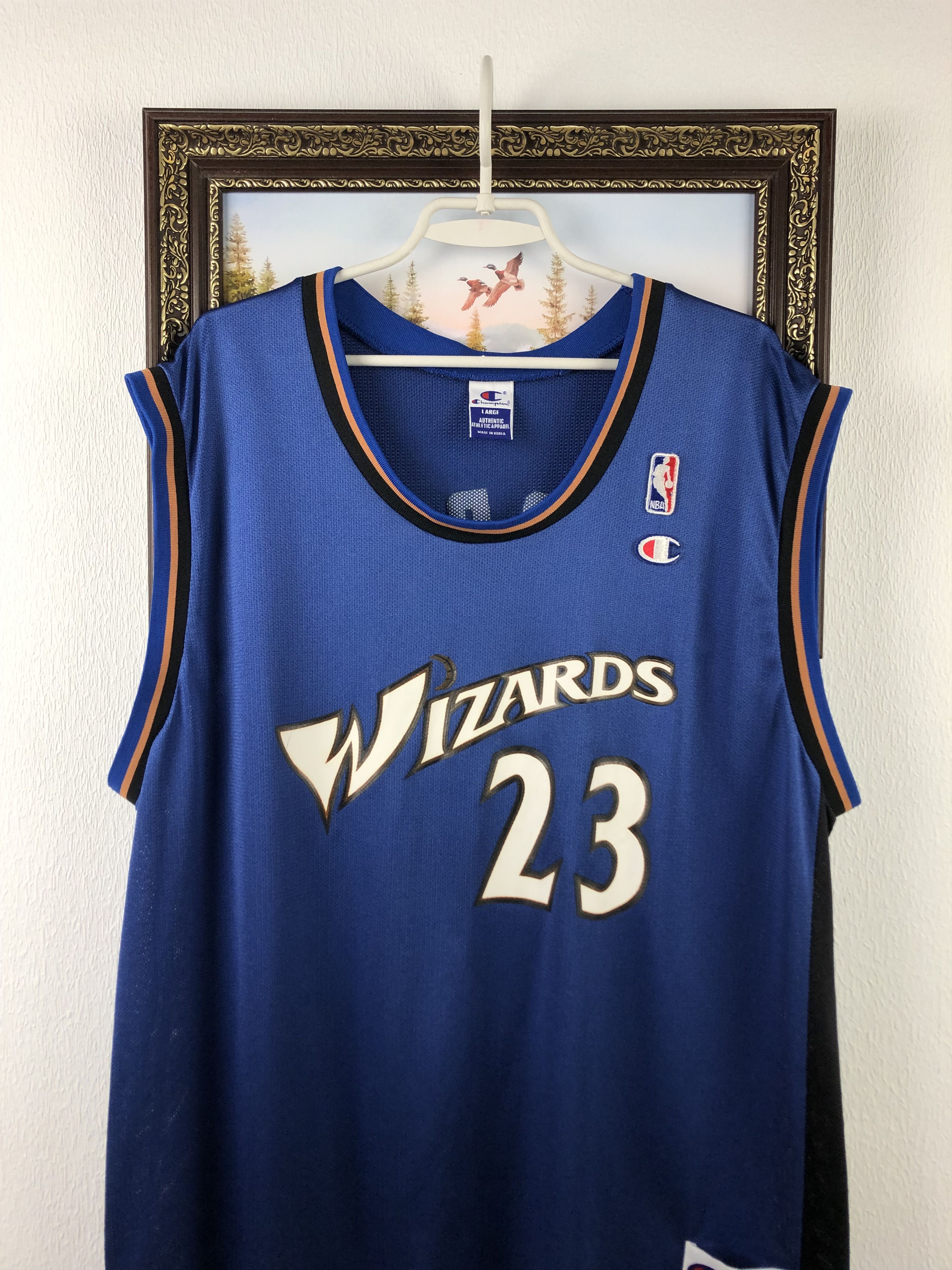 Champion Vintage Champion Jordan Washington Wizards #23 Jersey Size US L / EU 52-54 / 3 - 2 Thumbnail