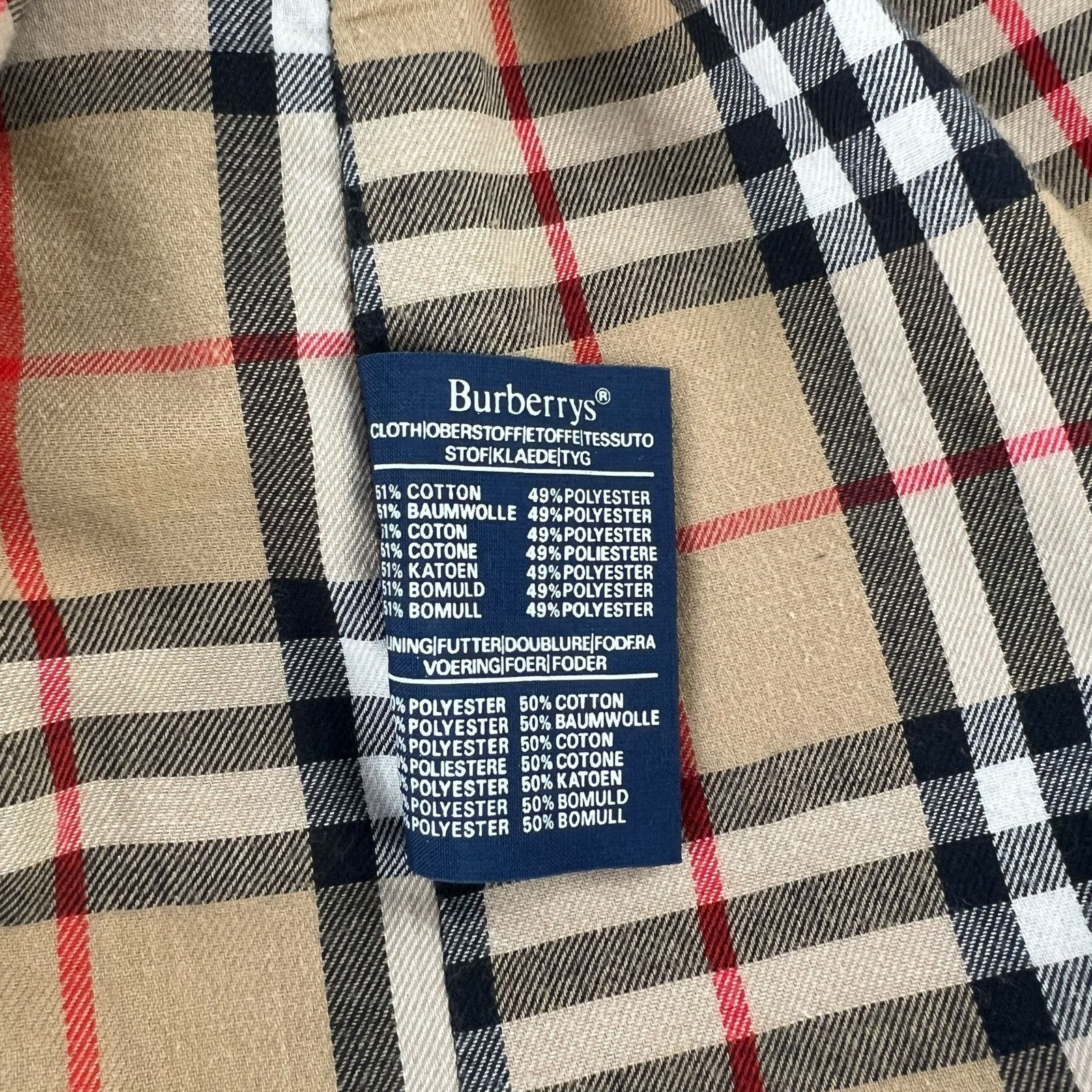 Burberry Burberry Tan Trench Coat Size L / US 10 / IT 46 - 9 Thumbnail