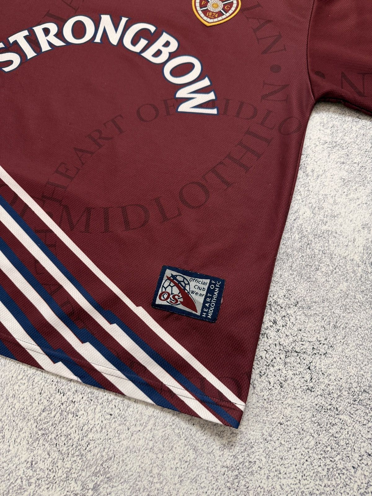 Other 1998 HEART OF MIDLOTHIAN HOME SOCCER JERSEY FOOTBALL SHIRT Size US L / EU 52-54 / 3 - 6 Thumbnail