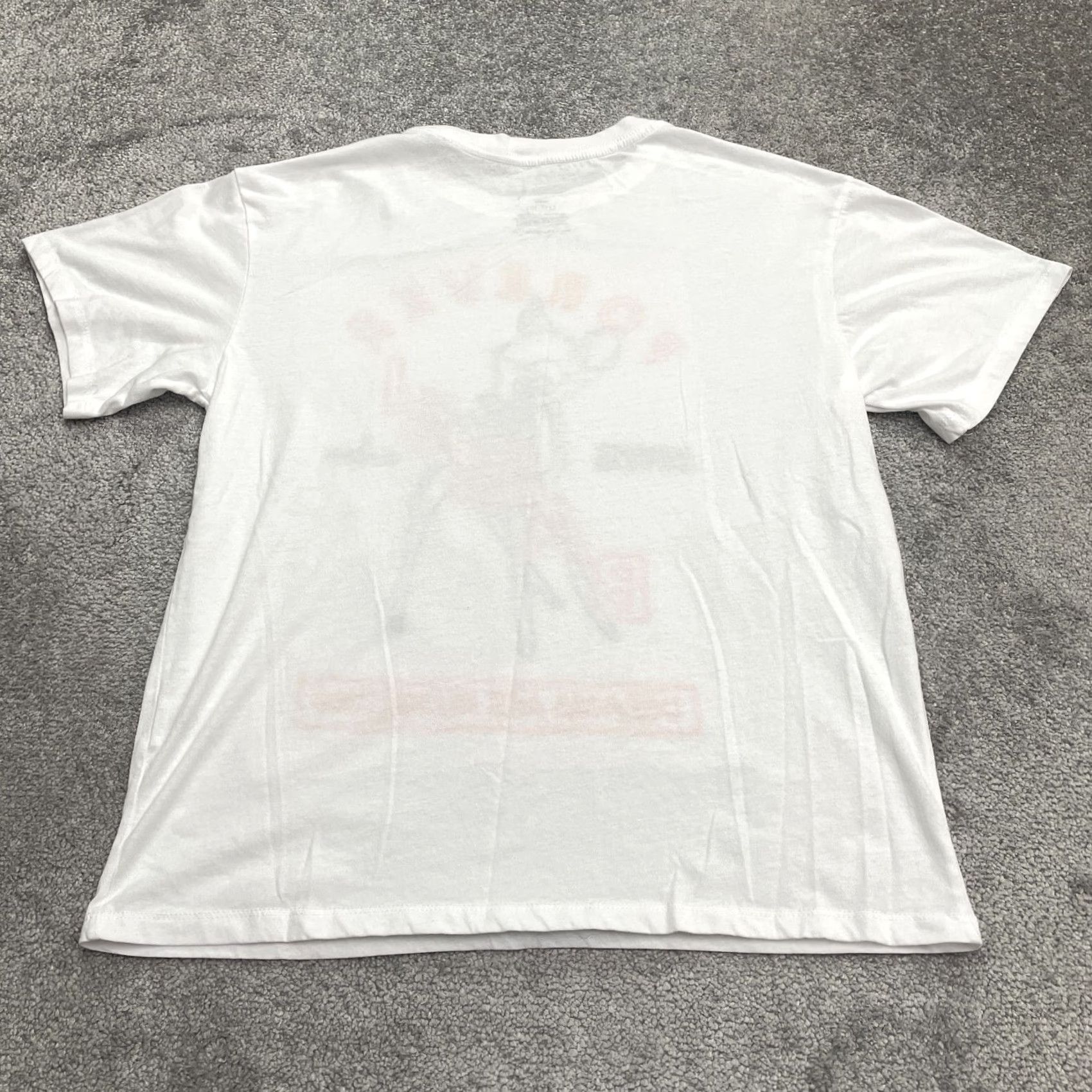 Disney Disney Bambi Embroidered Graphic T-Shirt Womens Large White Crew Neck Casual Tee Size L / US 10 / IT 46 - 2 Thumbnail
