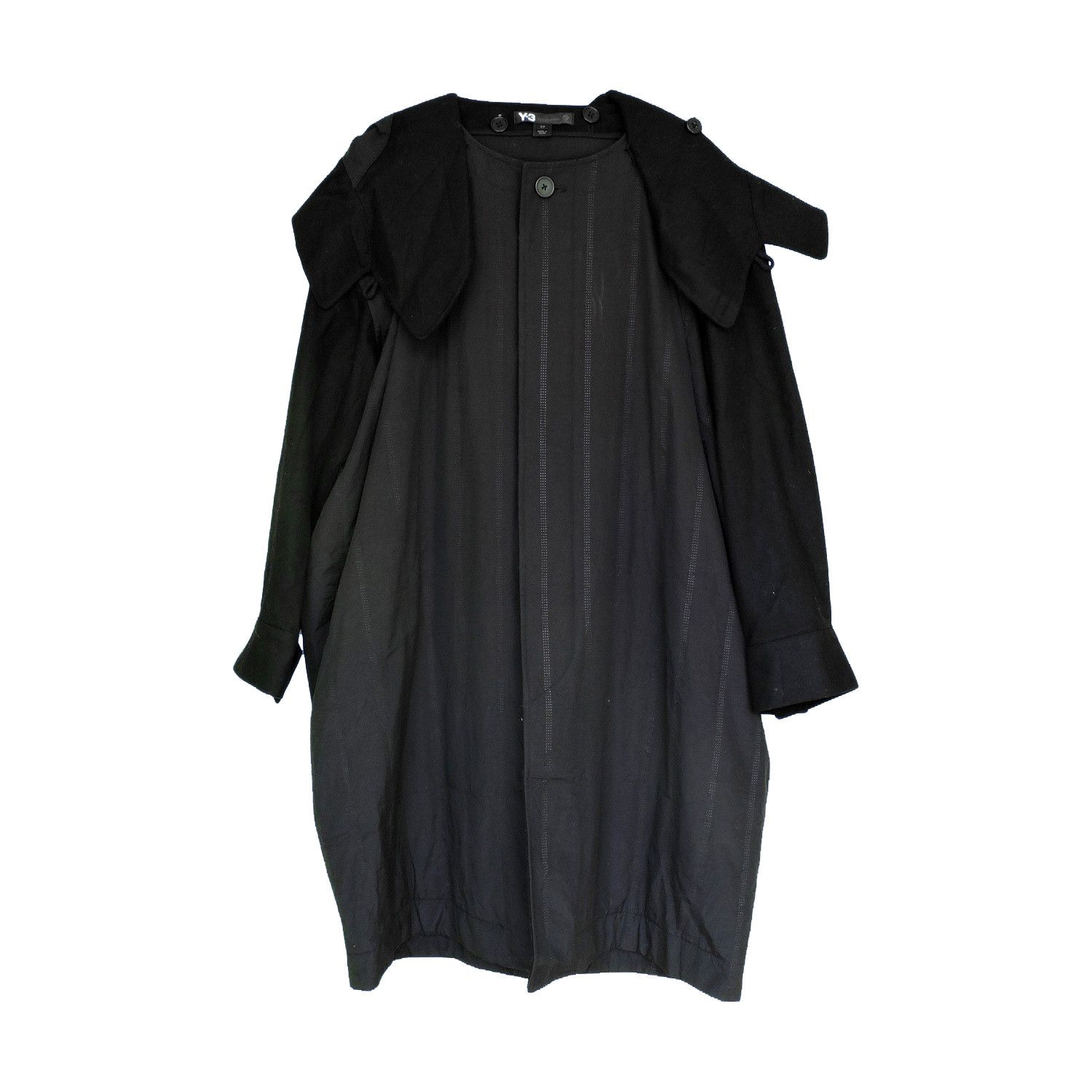 Adidas × Y-3 × Yohji Yamamoto Yohji Yamamoto Adidas Y-3 Coat 'Reaper' Hoodie Size US S / EU 44-46 / 1 - 1 Thumbnail