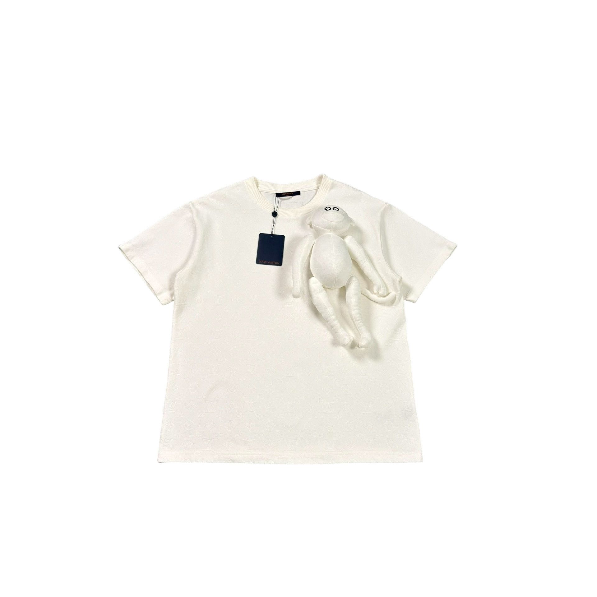 Louis Vuitton Louis Vuitton Monogram Embossed Puppet T-Shirt Size L Size US L / EU 52-54 / 3 - 1 Thumbnail