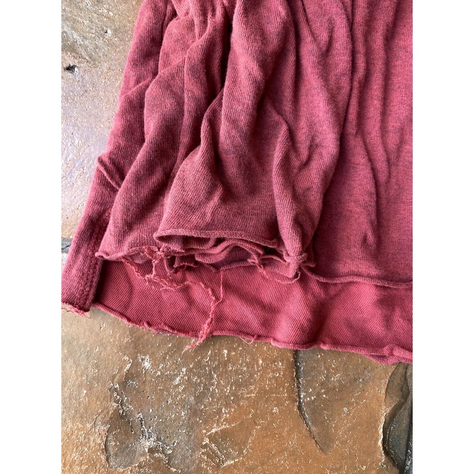 Juicy Couture VINTAGE Juicy Couture Hoodie XL Red Distressed Too Rough a Ride For The Soft Life Graphic Print Women Size XL / US 12-14 / IT 48-50 - 4 Thumbnail