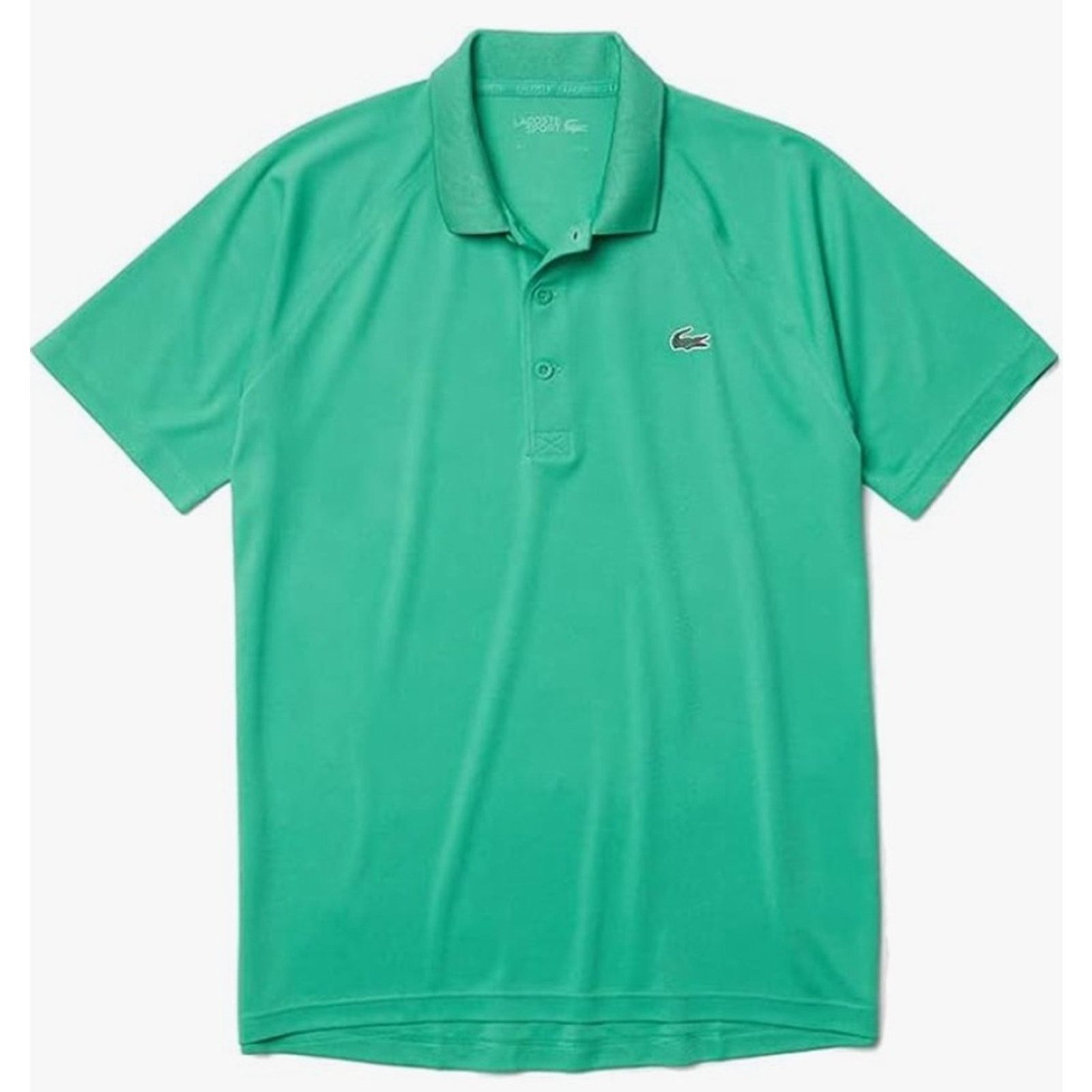 Lacoste Lacoste Mens Ultra Dry Raglan Polo Sport Short Green S Size US S / EU 44-46 / 1 - 1 Thumbnail