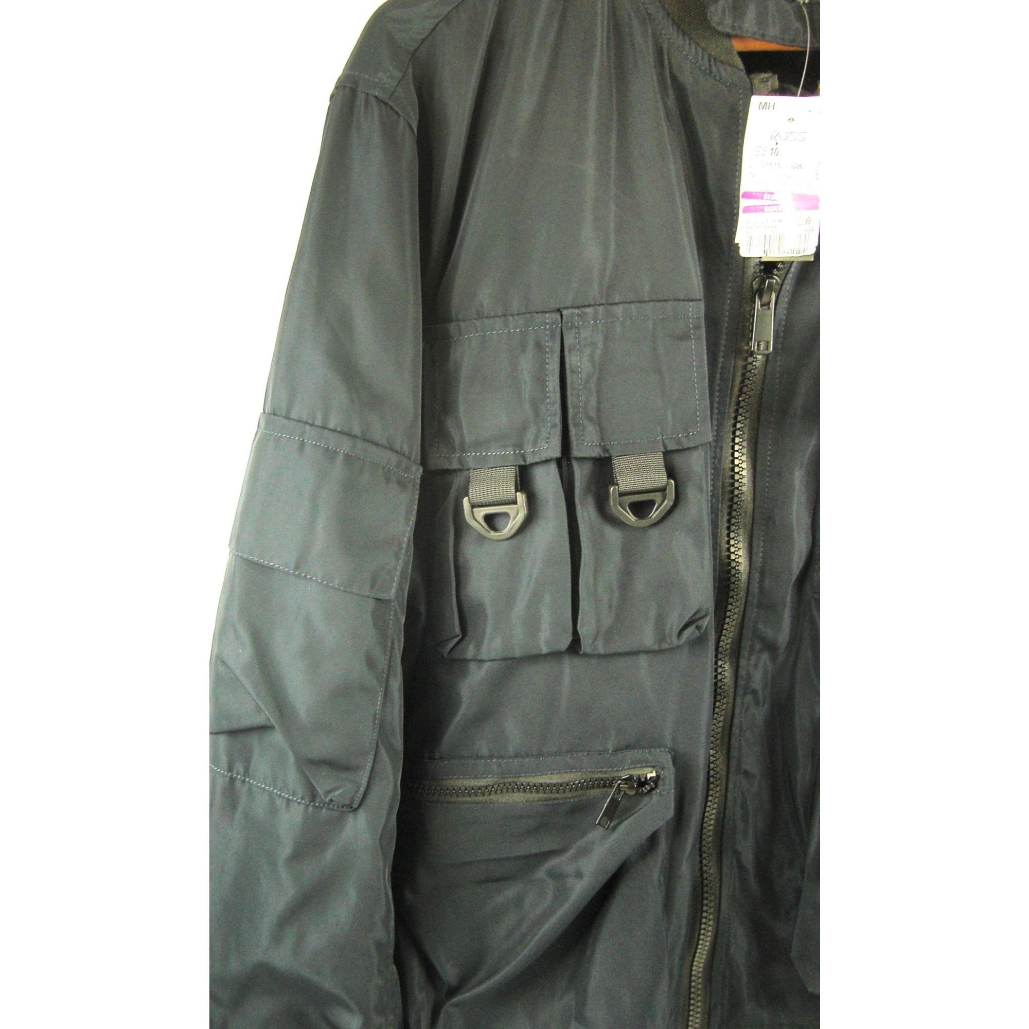 Other Mens Light Weight Bomber Jacket Full Zip Size L Coat Navy Bl Size US L / EU 52-54 / 3 - 3 Thumbnail