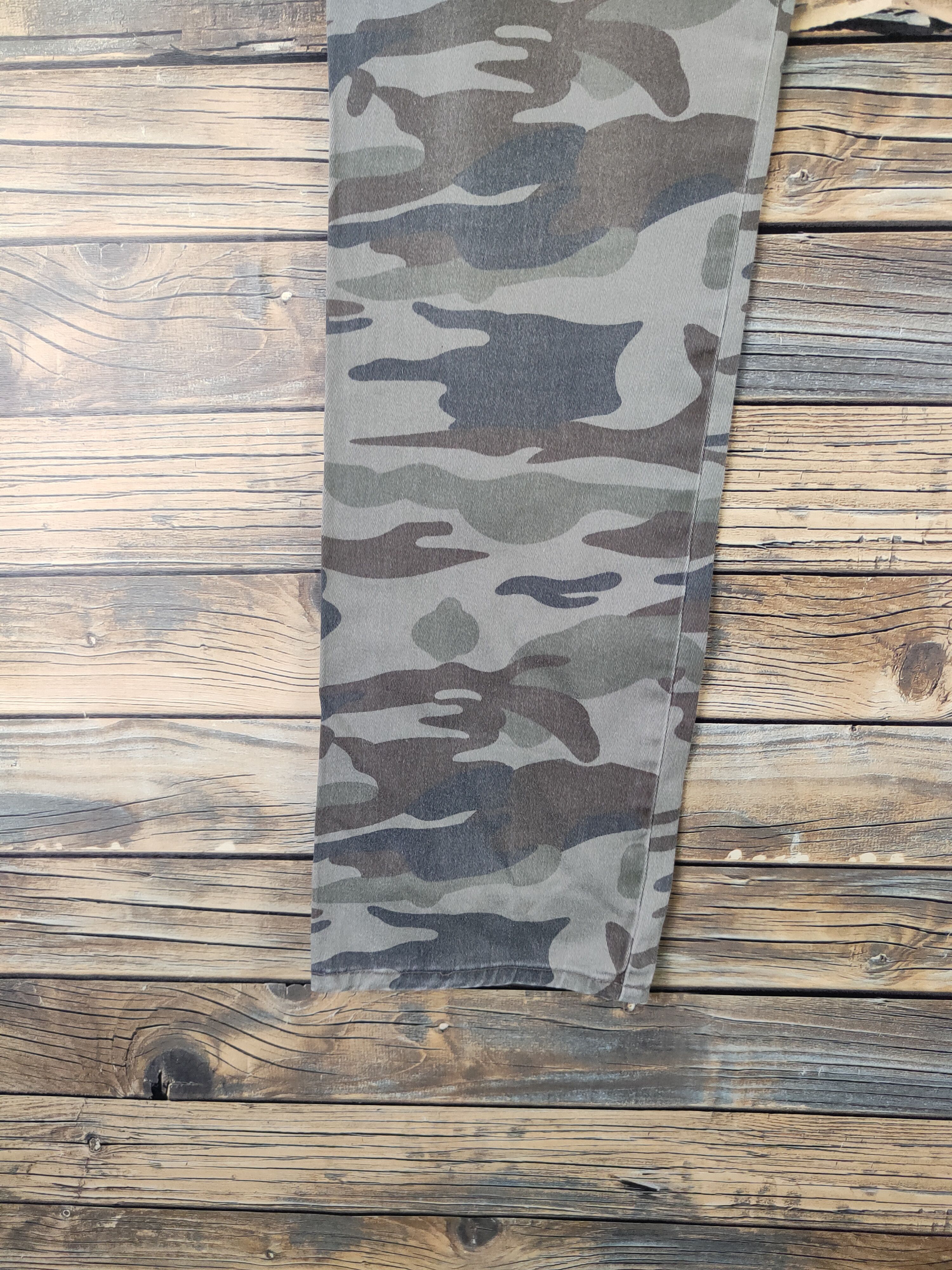 Japanese Brand DL Japanese Brand Camouflage Multipocket Cargo Pants #2341 Size 29" - 9 Thumbnail