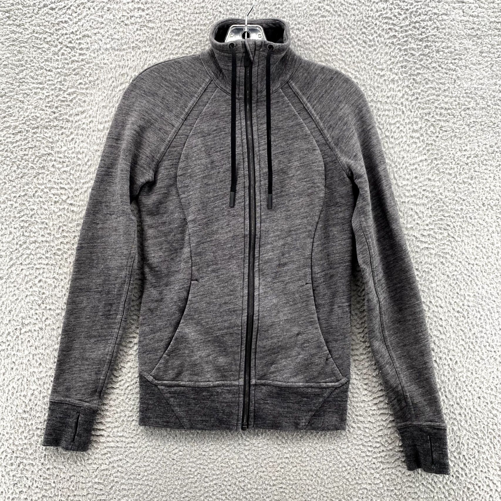 Lululemon Lululemon Scuba Sweater Women's 2 Heather Gray Athletic Gorpcore Athleisure Gym Size XS / US 0-2 / IT 36-38 - 2 Thumbnail
