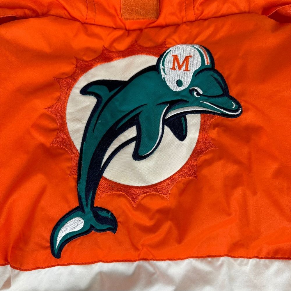 NFL Vintage Rare Miami Dolphins Puffer Jacket Men's Size Medium Size US M / EU 48-50 / 2 - 8 Thumbnail