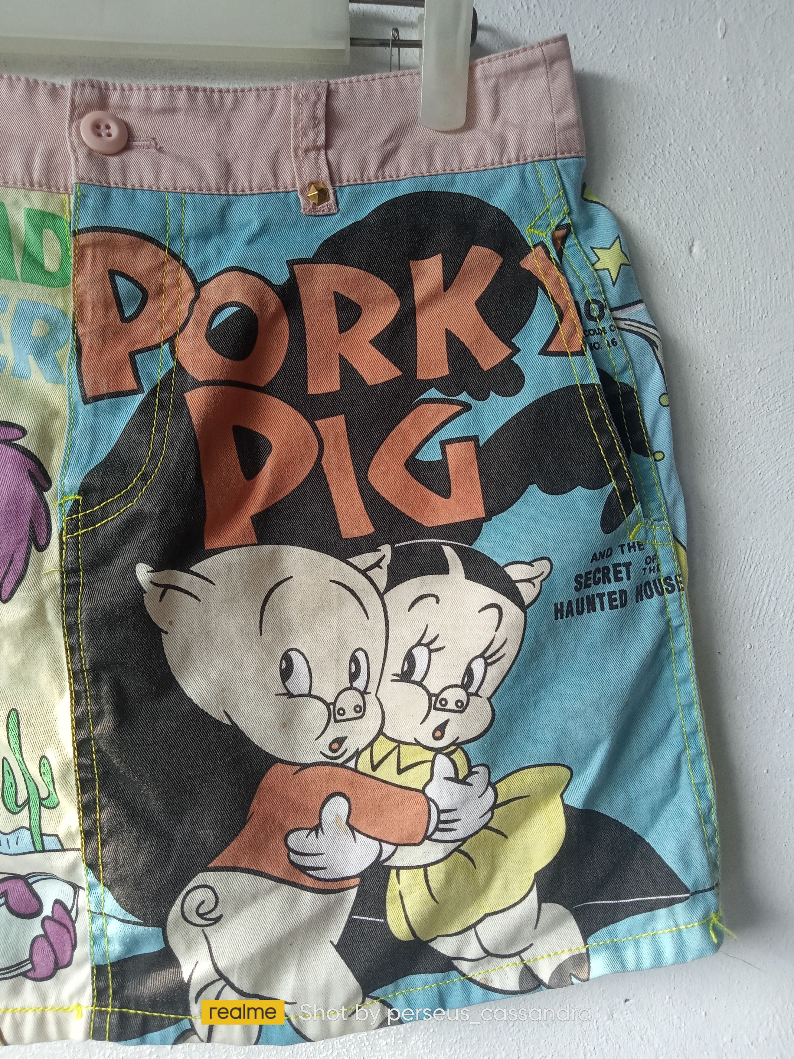 Cartoon Network Looney Tunes OVP Mini Skirt Size 30" / US 8 / IT 44 - 2 Thumbnail