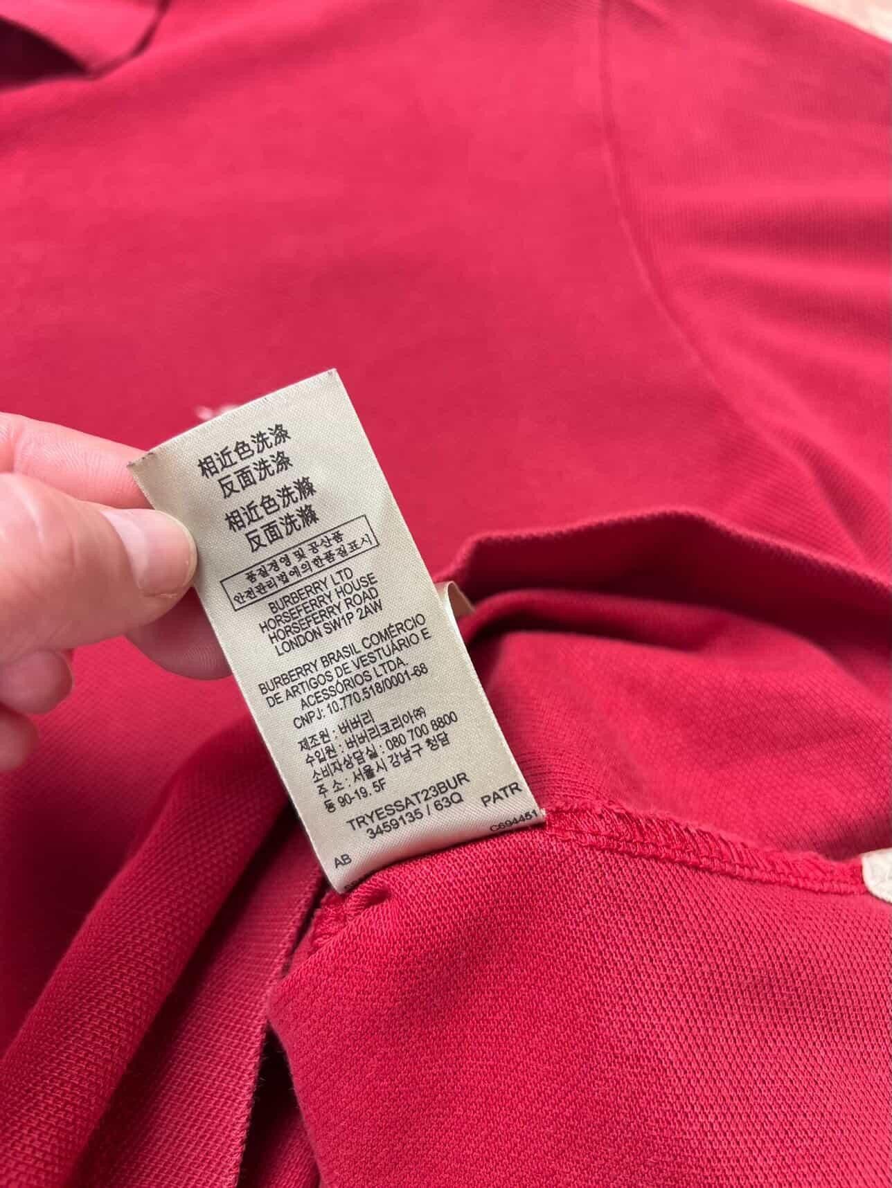 Burberry Burberry Brit Polo t-shirt Size US XL / EU 56 / 4 - 9 Thumbnail