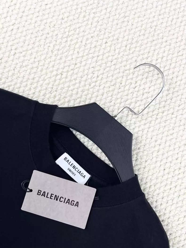 Balenciaga Balenciaga Black rhinestone double B letter logo short sle Size US XS / EU 42 / 0 - 3 Thumbnail