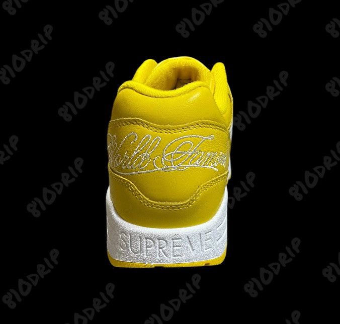 Nike × Supreme Supreme Nike Air Max 1 '87 SP Speed Yellow (10) Size US 10 / EU 43 - 3 Thumbnail