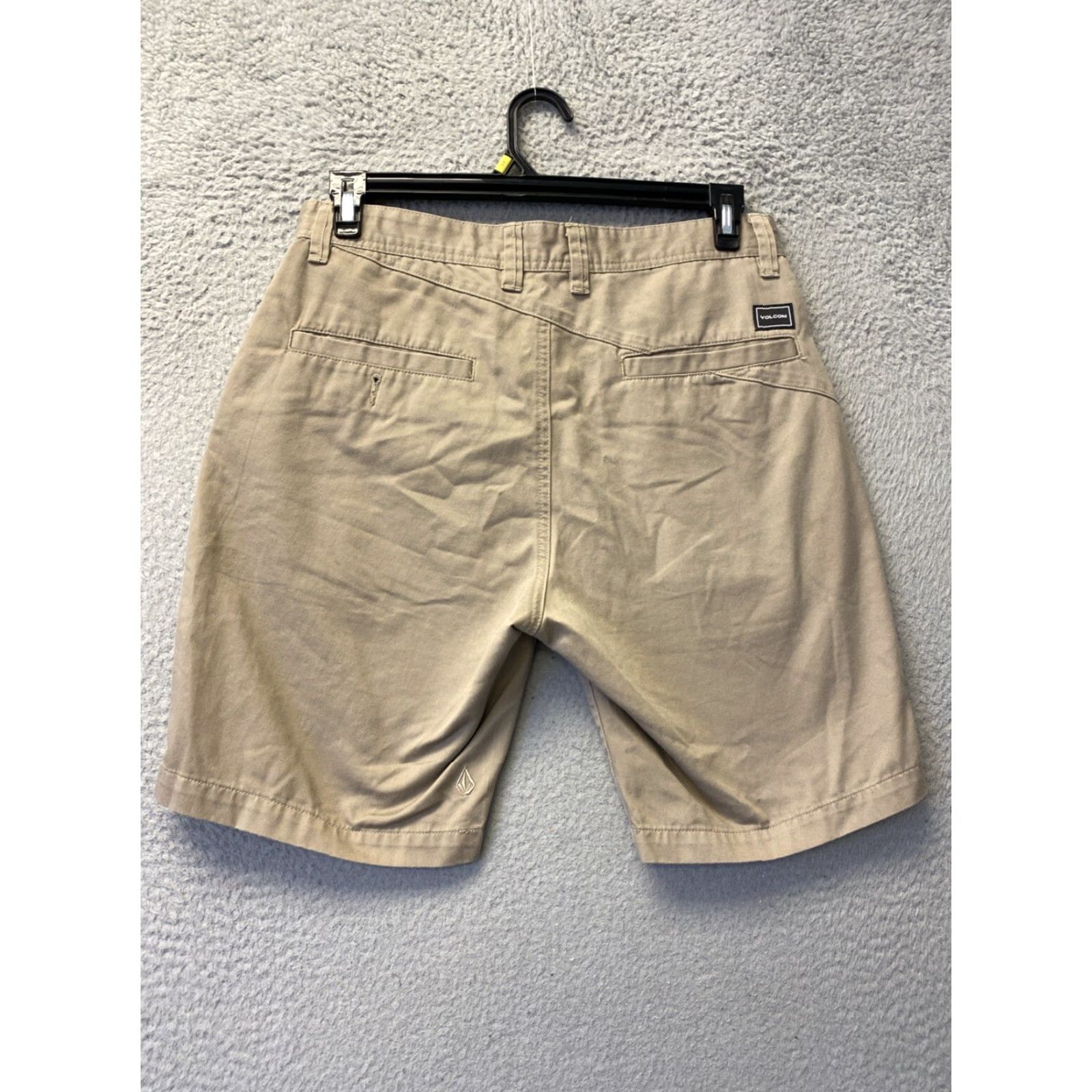 Volcom Volcom Shorts Walk Khaki Chino 32 Casual Modern Fit Mens Size US 32 / EU 48 - 7 Thumbnail