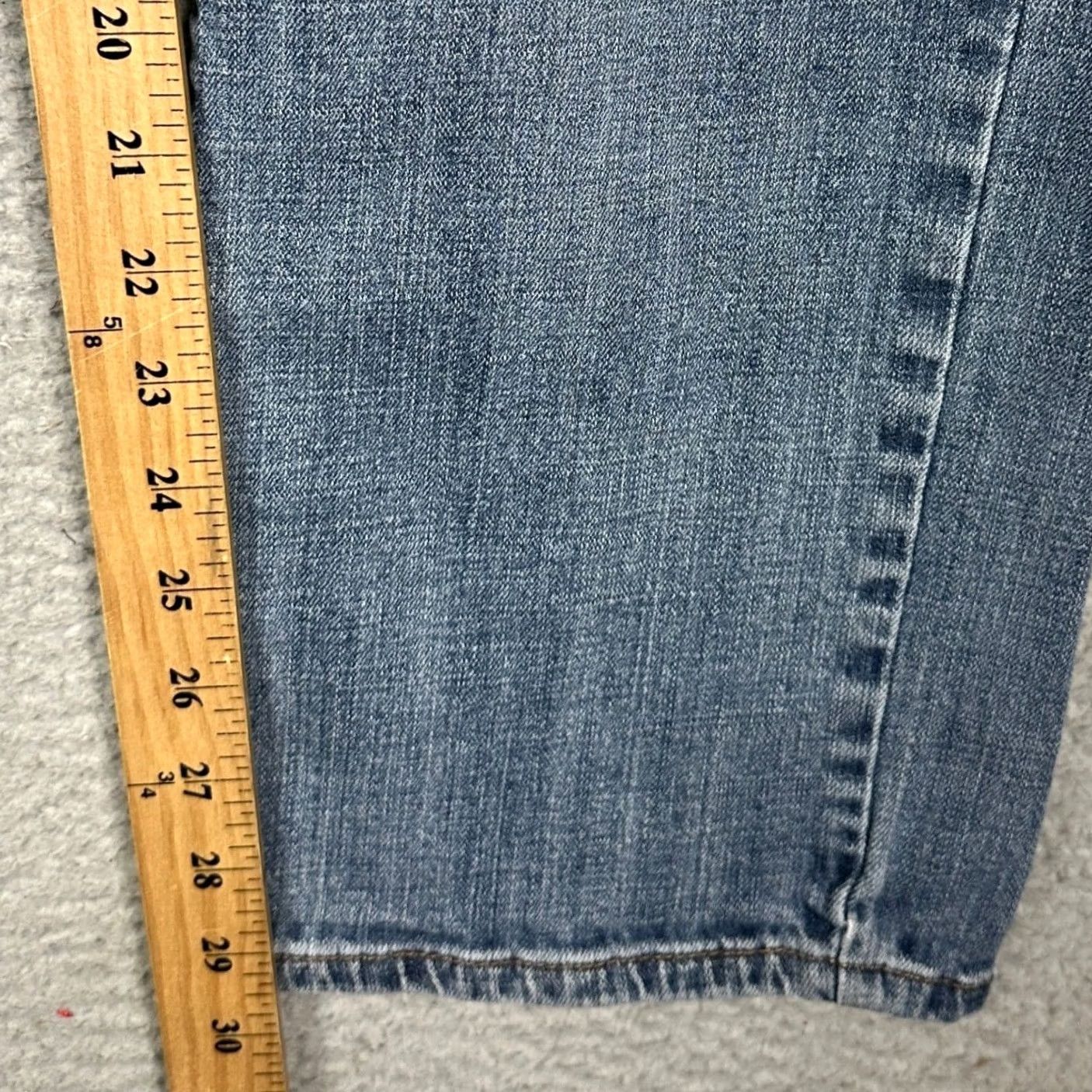 Lucky Brand Lucky Brand 221 Jeans Mens 36X32 Blue Original Straight Distressed Stretch Denim Size US 36 / EU 52 - 7 Thumbnail