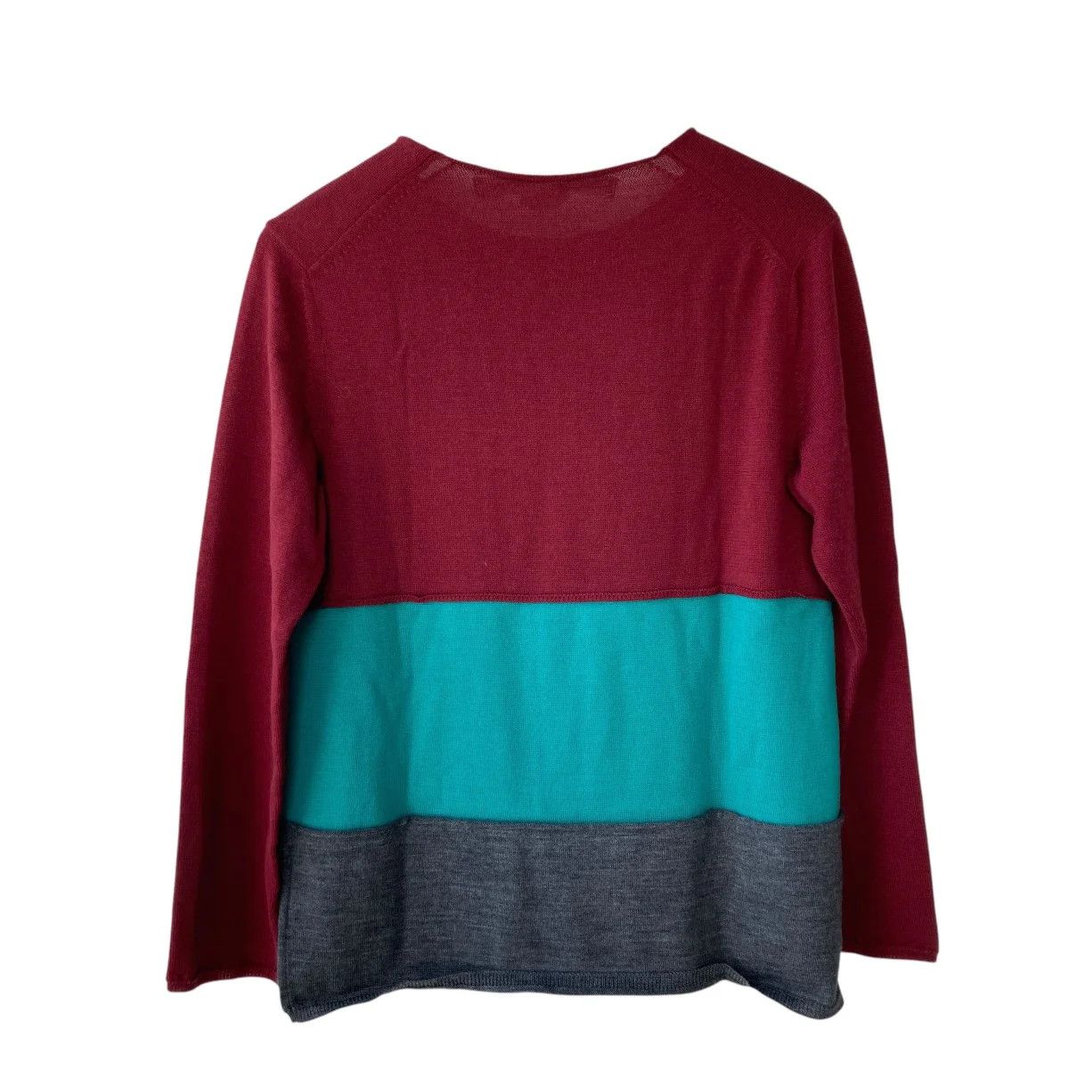 Comme des Garcons AW20 Patchwork Wool Knit Sweater Size XS / US 0-2 / IT 36-38 - 2 Thumbnail