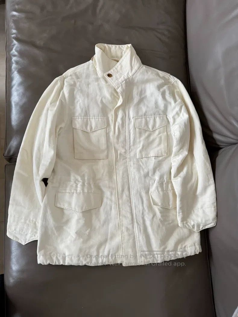 Loro Piana Loro Piana Cotton Linen Traveler's Jacket, Size M, Cotton Size US M / EU 48-50 / 2 - 1 Thumbnail