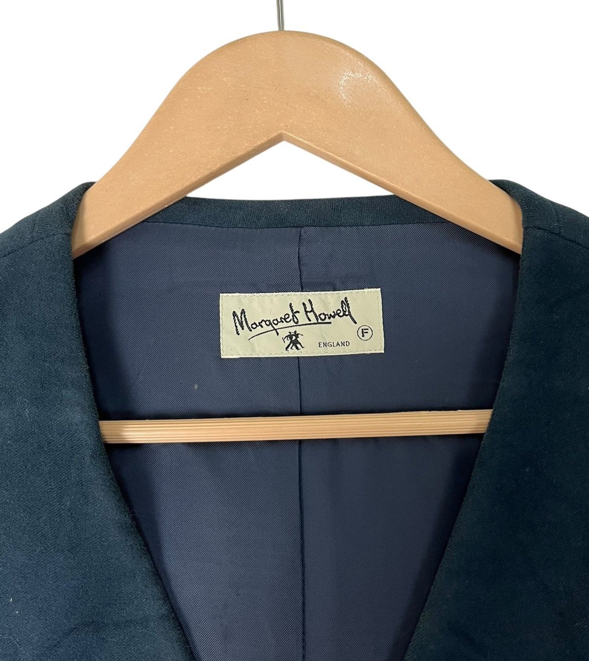 Japanese Brand × Margaret Howell Margarett Howell England Navy Blue Button Vest Size US L / EU 52-54 / 3 - 9 Thumbnail