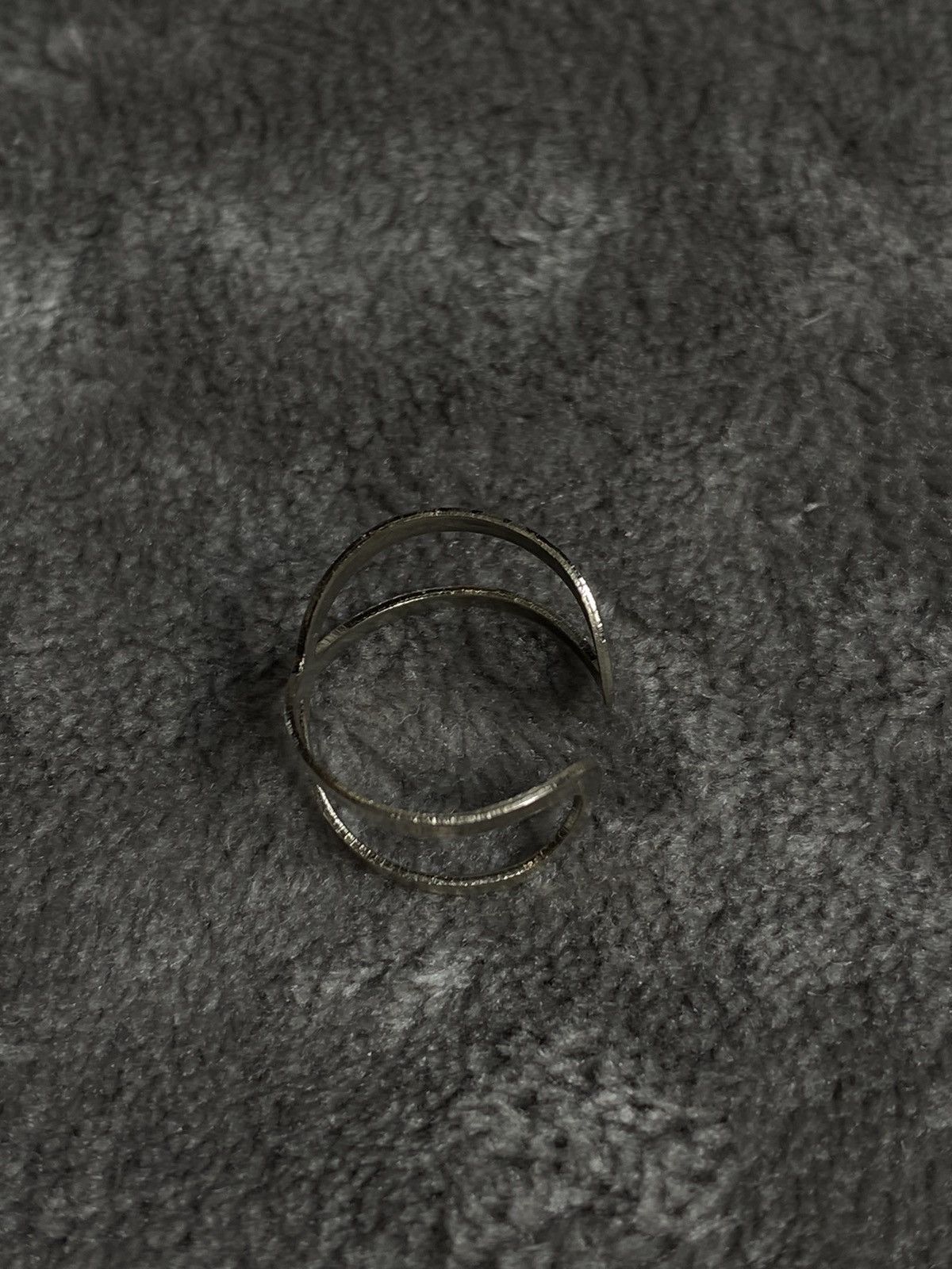 Hysteric Glamour Vintage Adjustable Leaf Ring in Silver Tone Size ONE SIZE - 3 Thumbnail