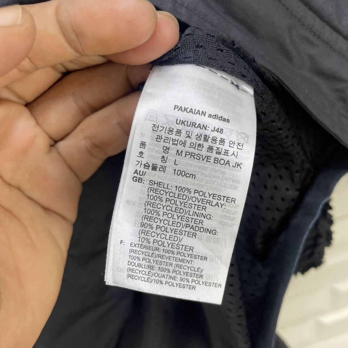Adidas Adidas Sherpa Jacket Size US M / EU 48-50 / 2 - 8 Thumbnail