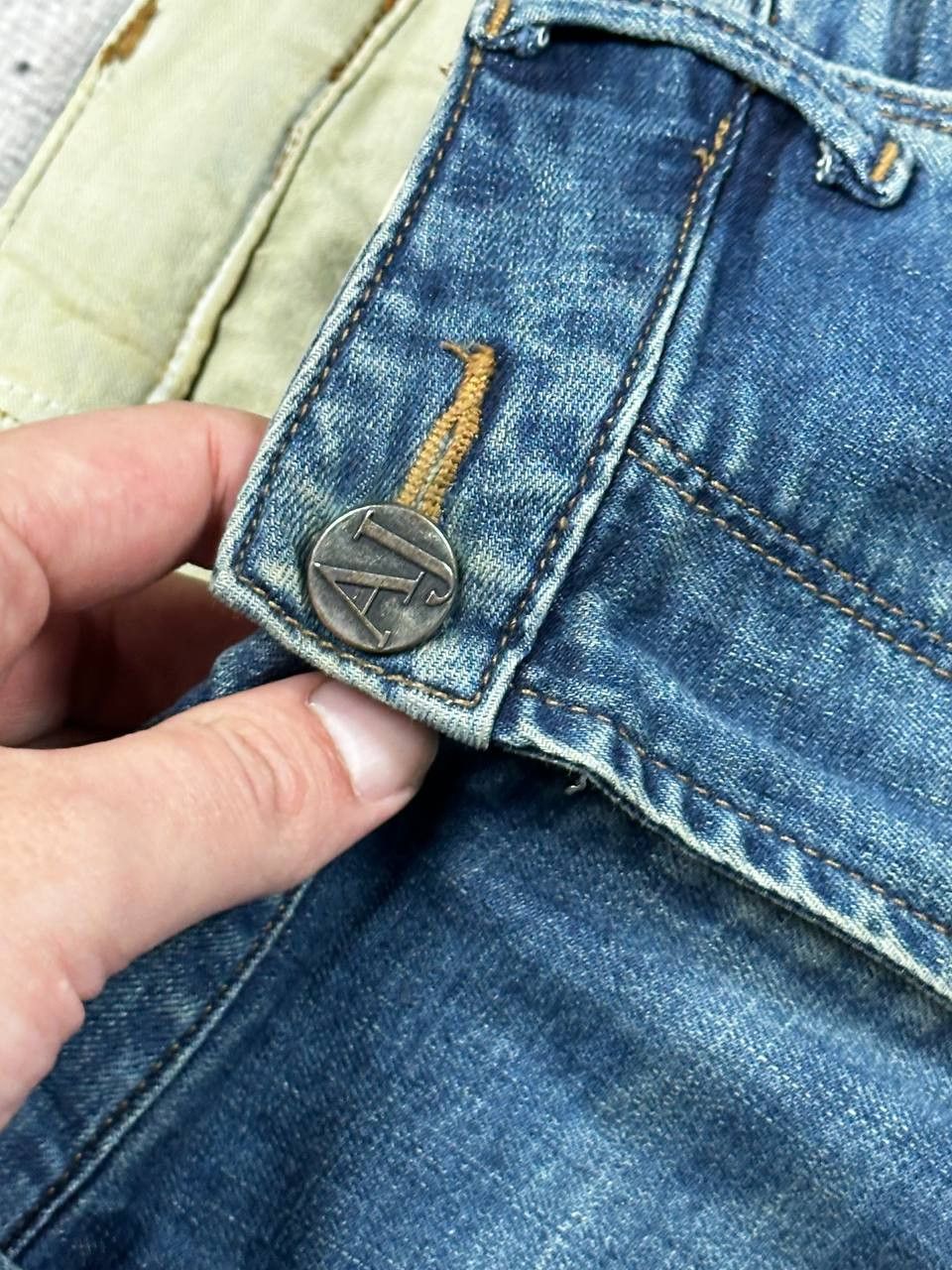 Giorgio Armani Vintage Armani Jeans Distressed Denim Pants Size US 34 / EU 50 - 8 Thumbnail