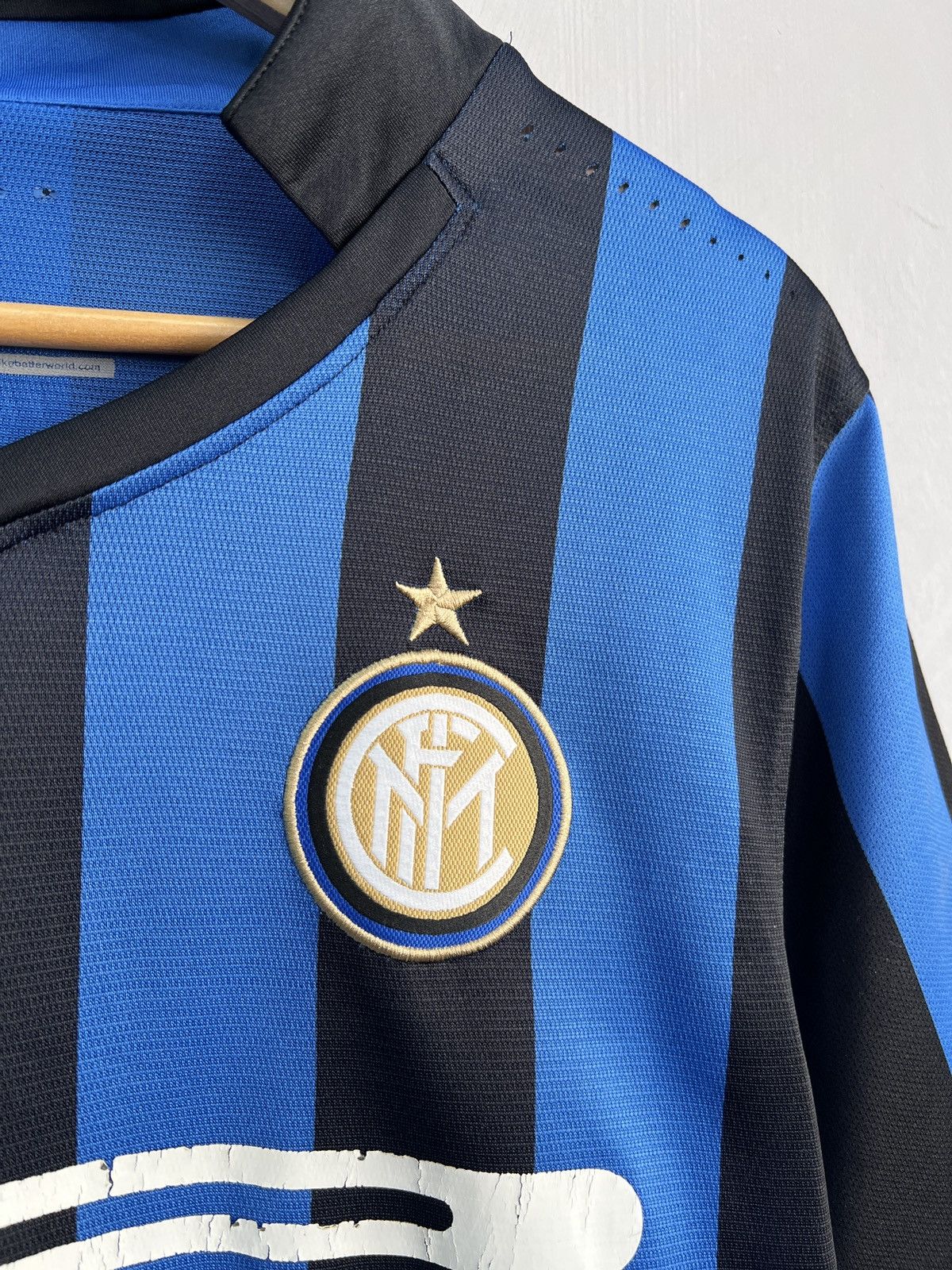 Nike Nike Soccer Icardi T-Shirt FC Inter Milan Home Jersey Size US M / EU 48-50 / 2 - 3 Thumbnail