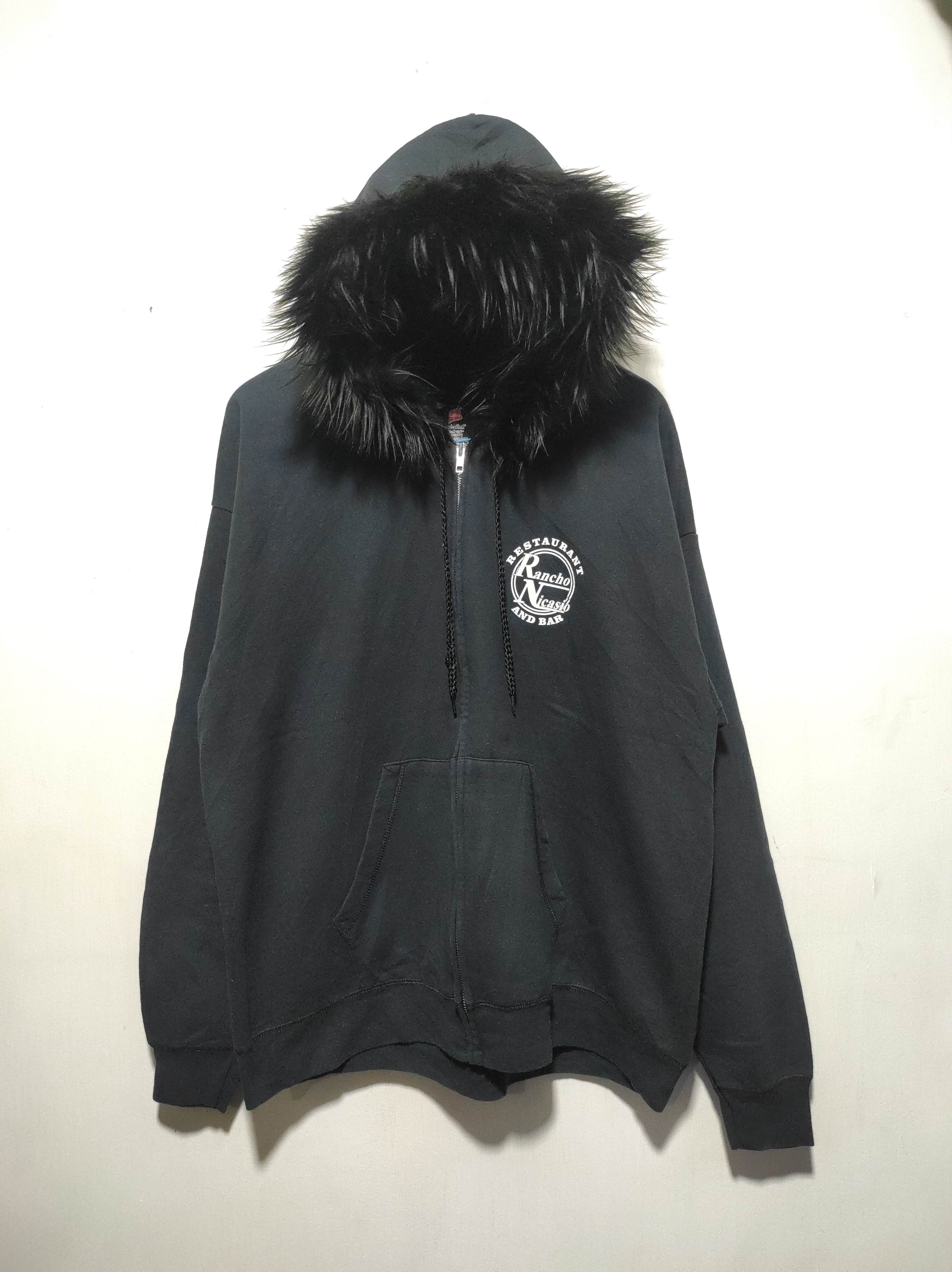 Japanese Brand Rancho Nicasio zip fur hoodie ifsix LGB style Size US XL / EU 56 / 4 - 3 Thumbnail