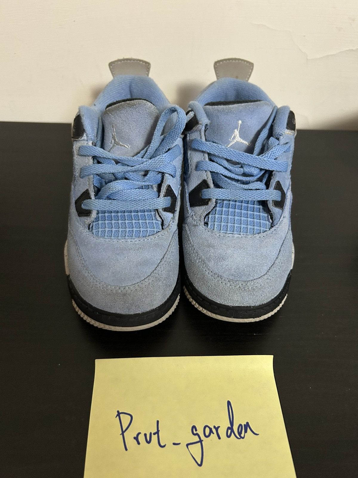 Nike (Kids) Nike Jordan 4 University Blue TD 10C Size US 10 / EU 43 - 5 Thumbnail