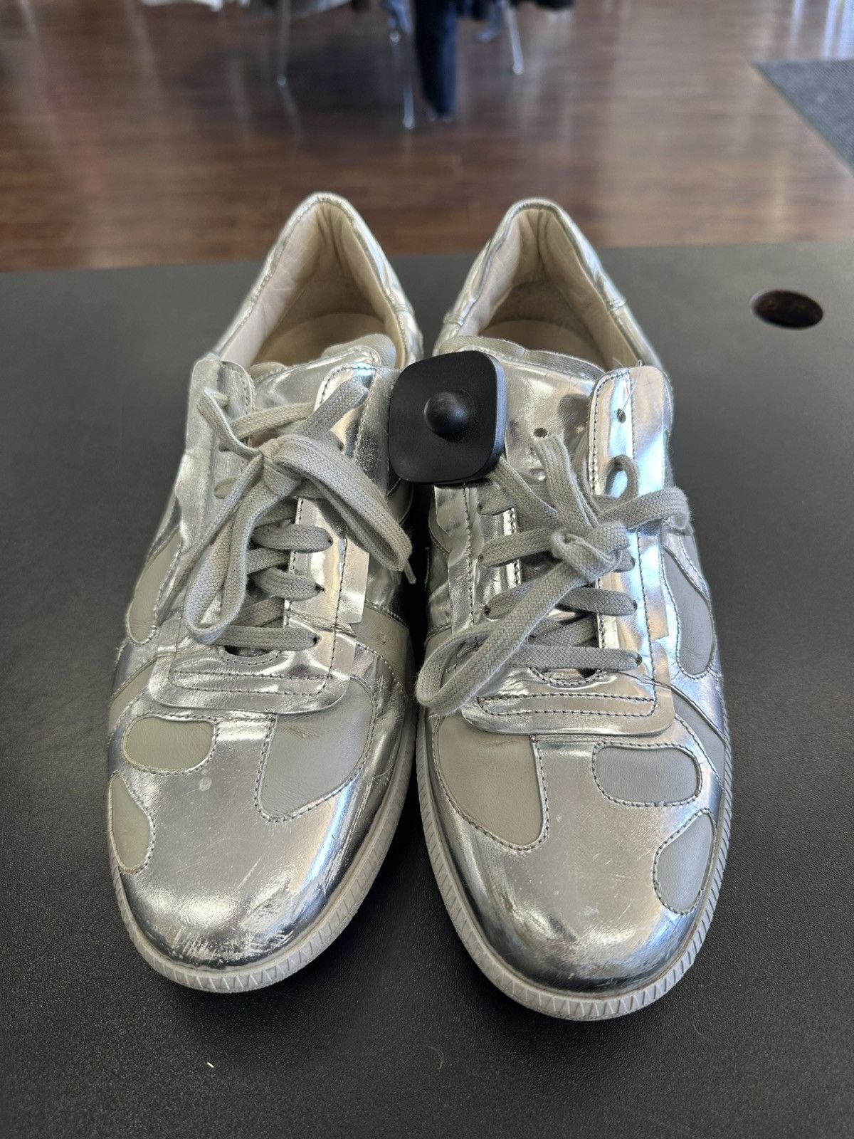 Namacheko Namacheko AW22 Murabi GAT Sneakers Silver SIZE 41 Size US 8 / EU 41 - 2 Thumbnail