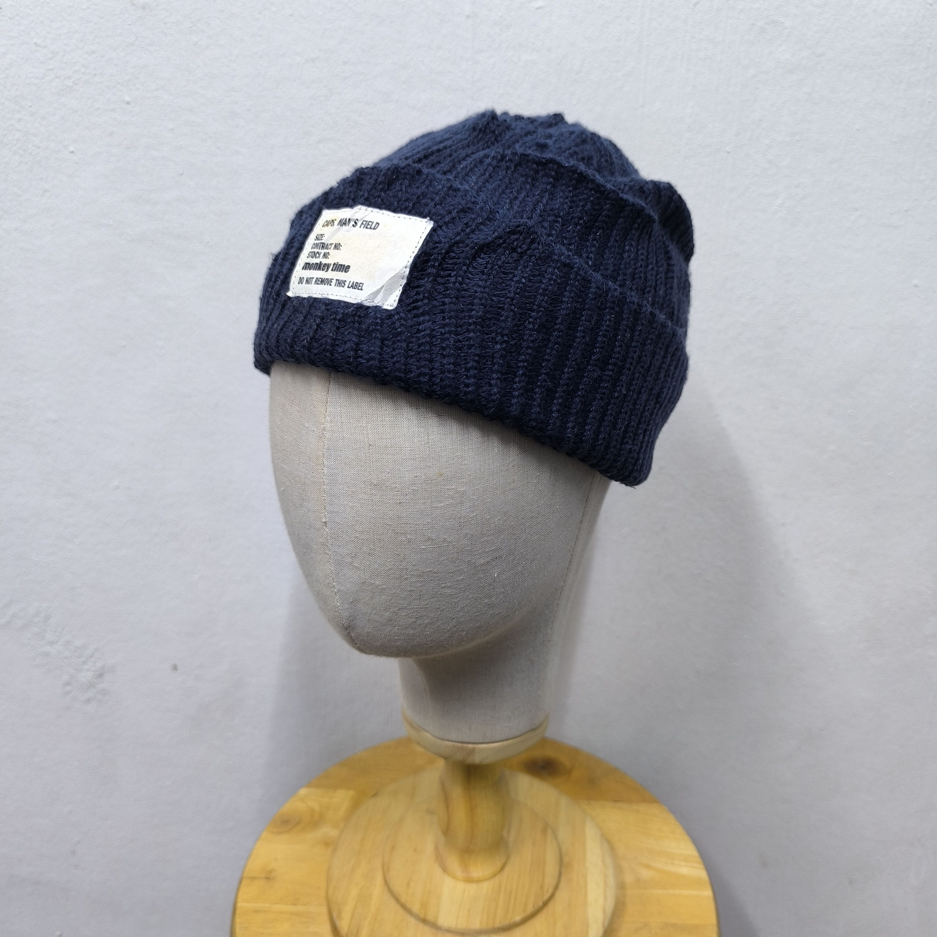 United Arrows 💥 Monkey time by united arrows military department beanie Size ONE SIZE - 2 Thumbnail