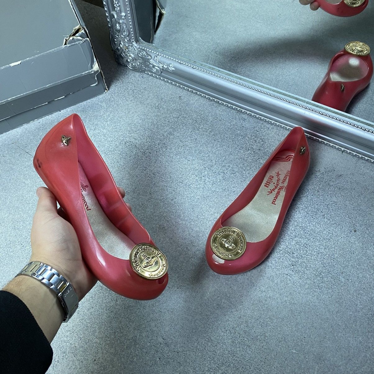 Vivienne Westwood Vivienne Westwood Melisa Anglomania Balet Orb Flats Size US 7 / IT 37 - 1 Thumbnail