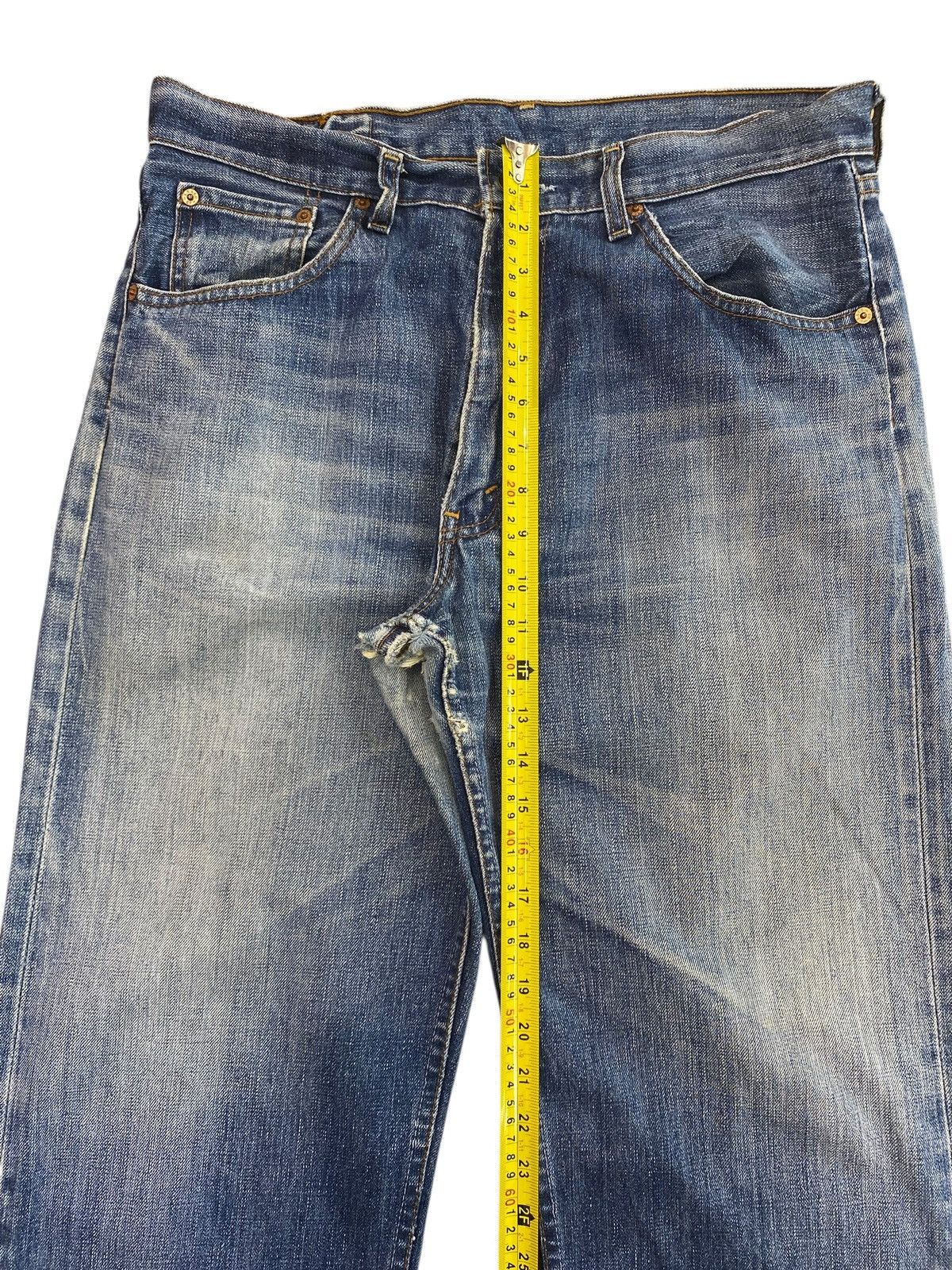 Levi's Levi’s Whiskers Faded Blue Wash Style Loose Jeans Size US 34 / EU 50 - 6 Thumbnail