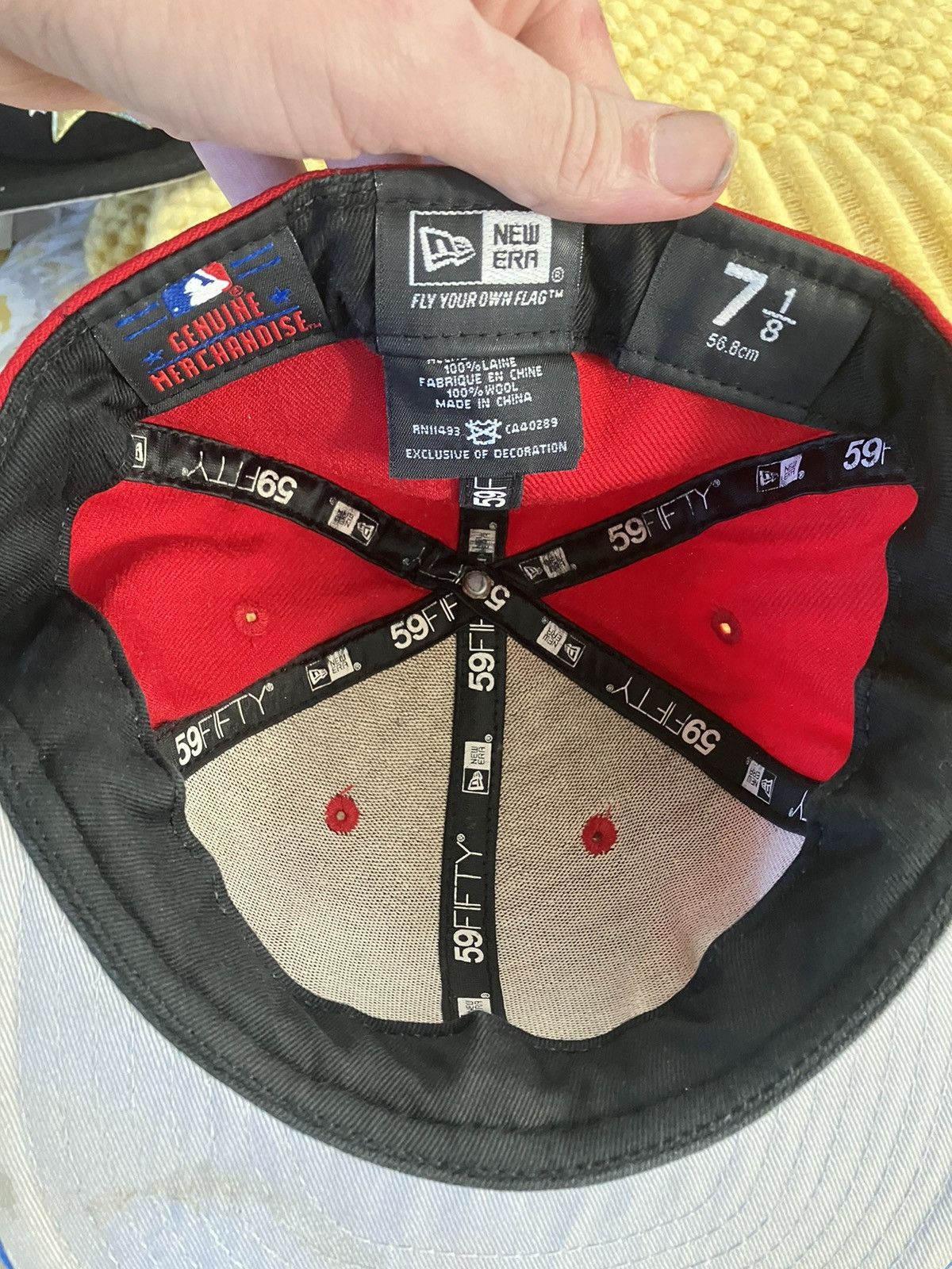 MLB × New Era Atlanta braves anniversary edition fitted new era hat 7 1/8 Size ONE SIZE - 5 Thumbnail