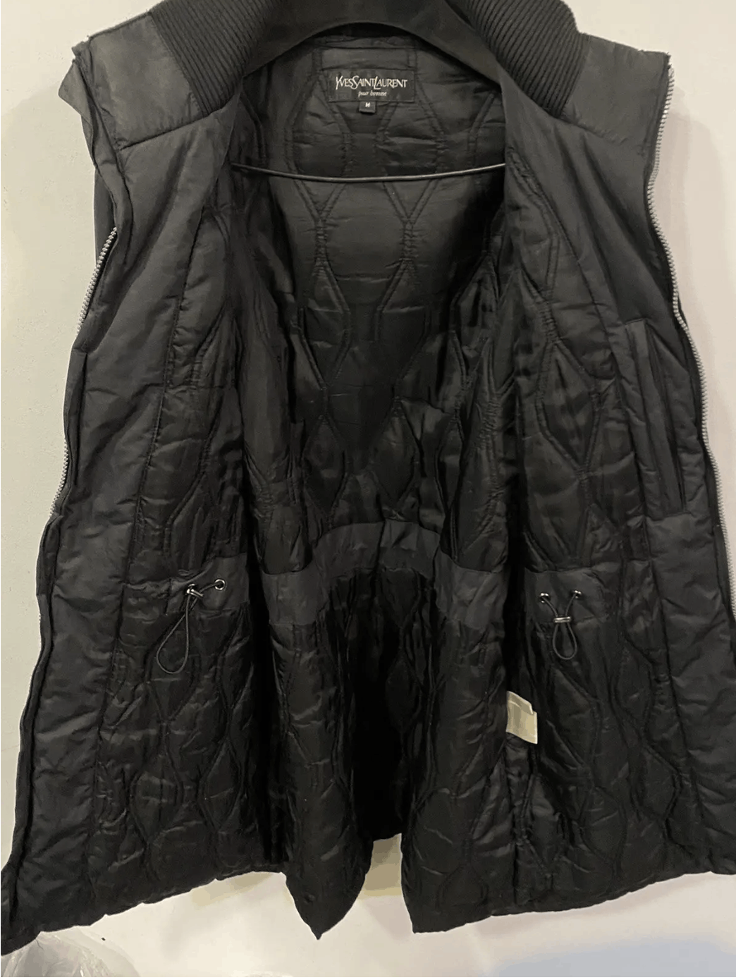 Vintage × Yves Saint Laurent Warm YSL Jacket Black Long Saint Laurent Parka Bomber winter Size US M / EU 48-50 / 2 - 3 Thumbnail