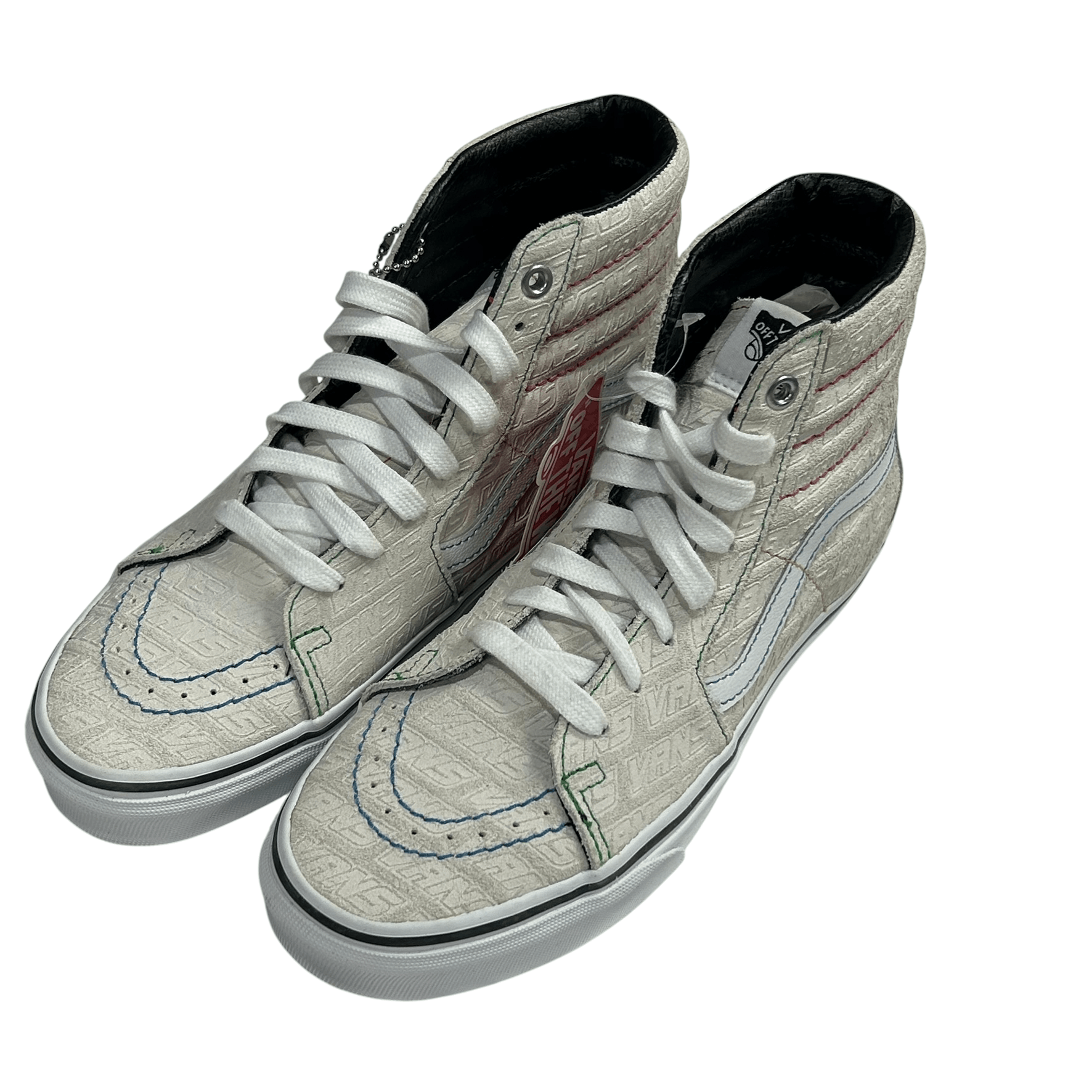 Vans Sk8-Hi Emboss White Size US 5.5 / EU 38 - 4 Thumbnail