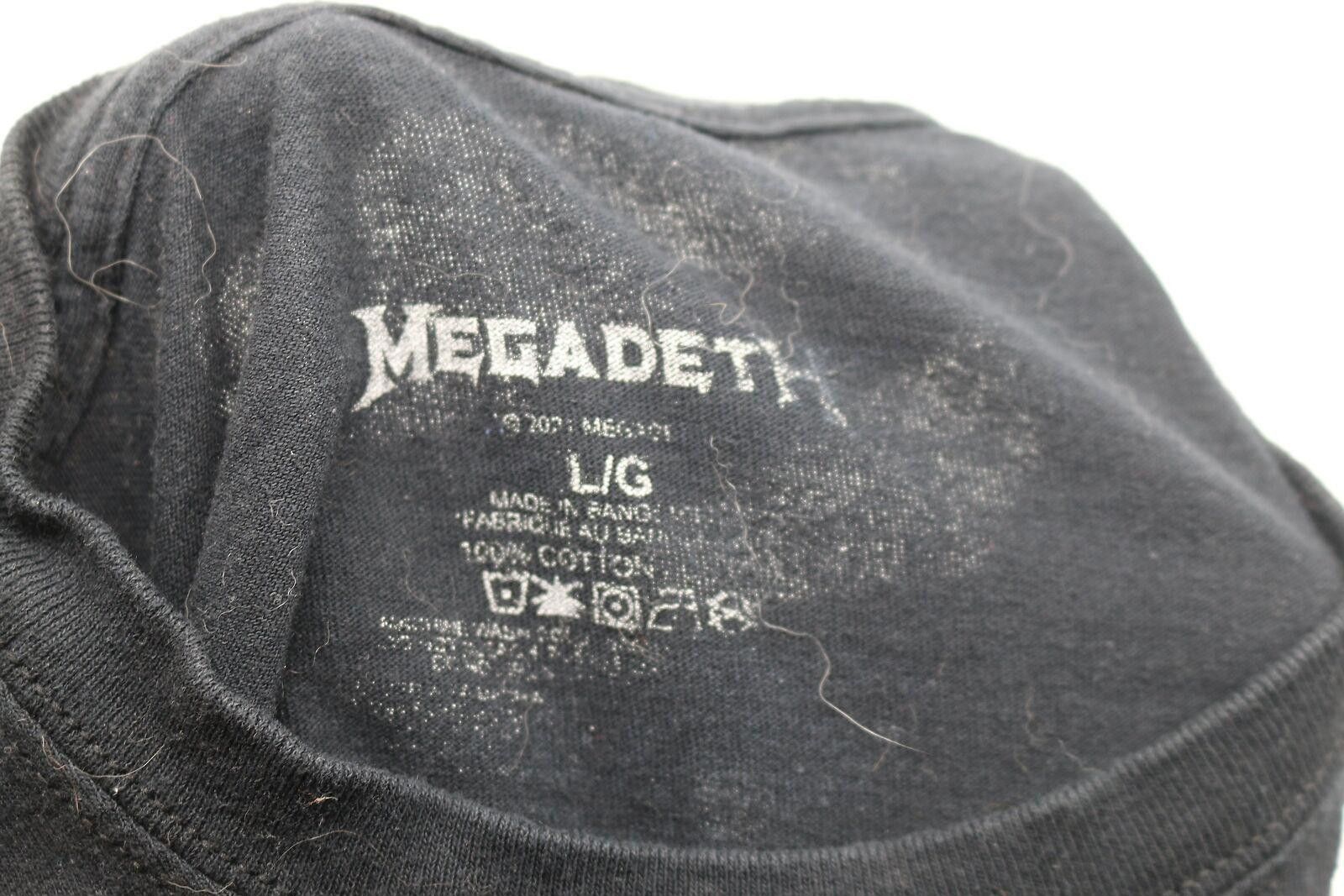 Other T-SHIRT OFFICIEL MEGADETH - SMASH GUITAR TEE music L/G Size US L / EU 52-54 / 3 - 7 Thumbnail