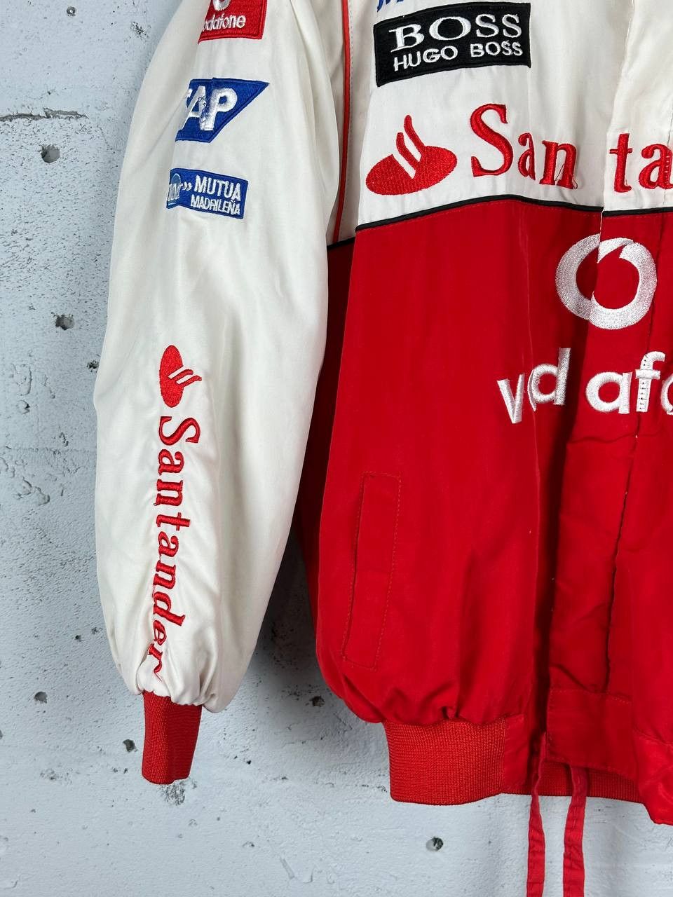 Mercedes-Benz × Vintage Vintage Mercedes-Benz Lewis Hamilton Mobil 1 Racing Jacket Size S / US 4 / IT 40 - 6 Thumbnail