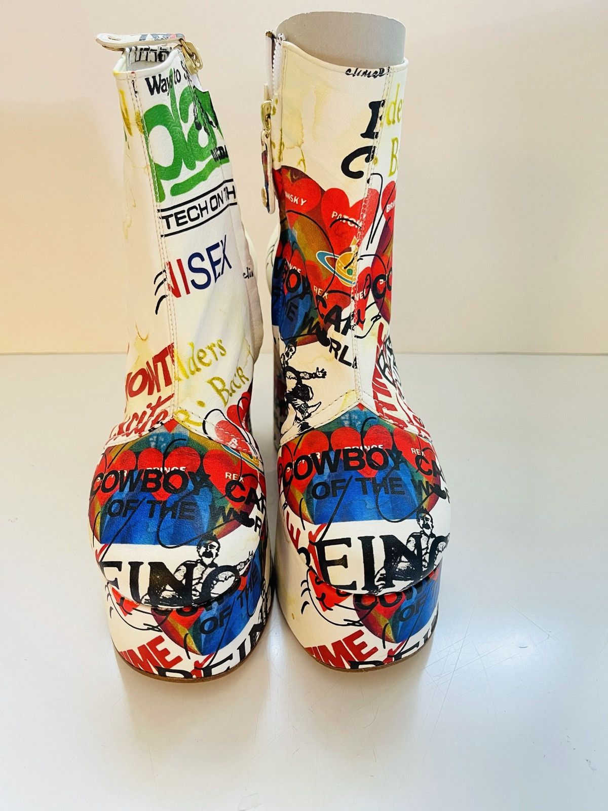 Vivienne Westwood Vivienne Westwood TOWERING HEELS meaningless PRINT IT 37 Size US 7 / IT 37 - 14 Thumbnail