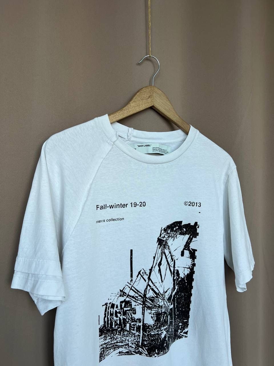 Off-White Off-White Ruined Factory Oversized T-Shirt Mens Size S Size US S / EU 44-46 / 1 - 3 Thumbnail