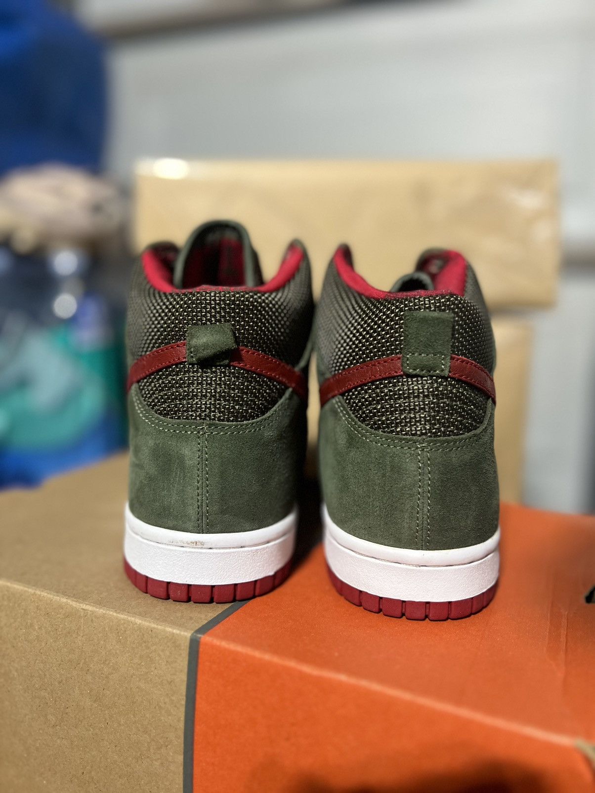 Nike × Stussy × Vintage Nike x Stussy dunk high world tour New York 2006 Size US 6 / EU 39 - 5 Thumbnail