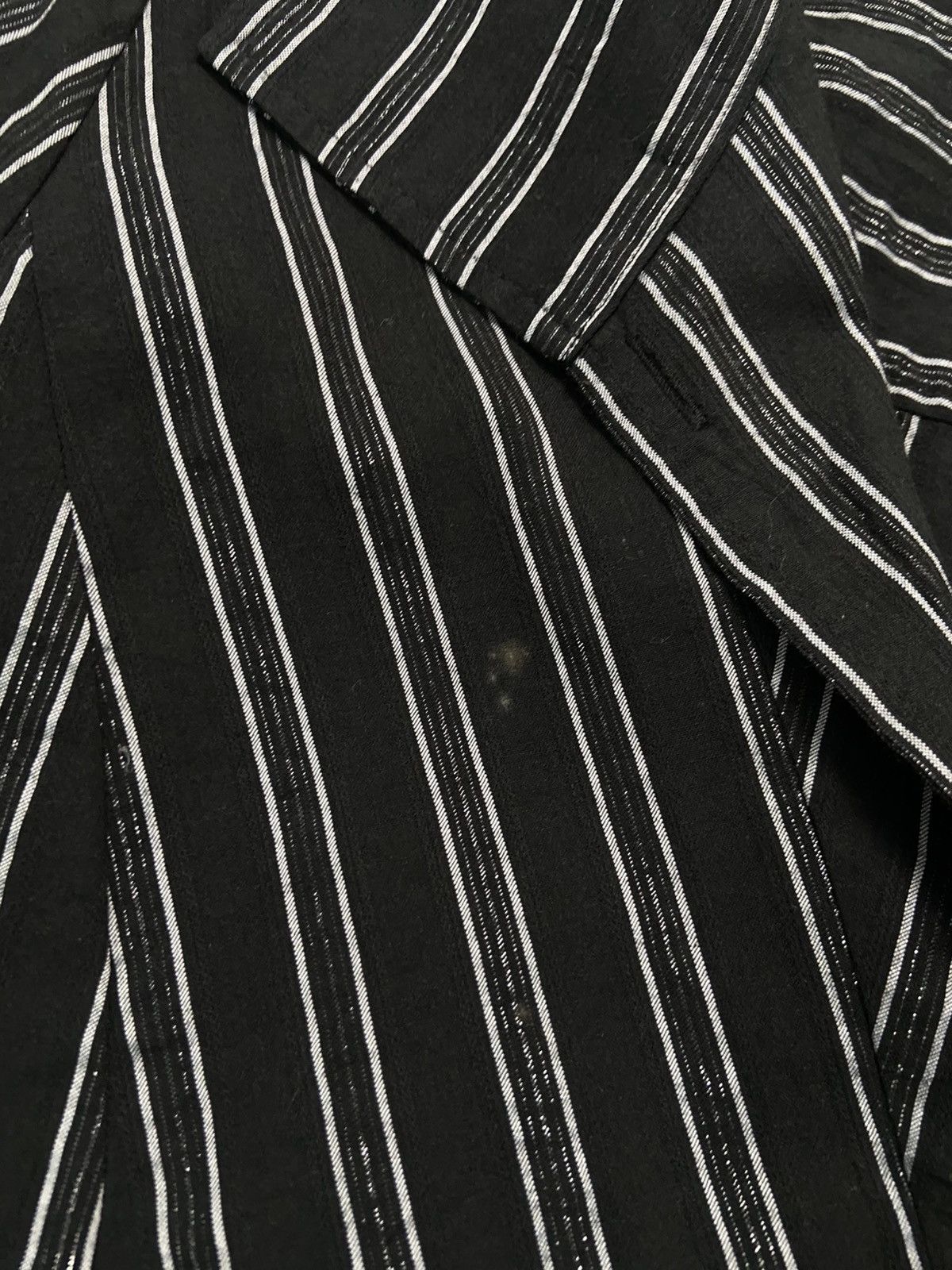 Tornado Mart 2000s Tornado Mart Sirens Officer Striped Open Collar Shirt Size S / US 4 / IT 40 - 9 Thumbnail