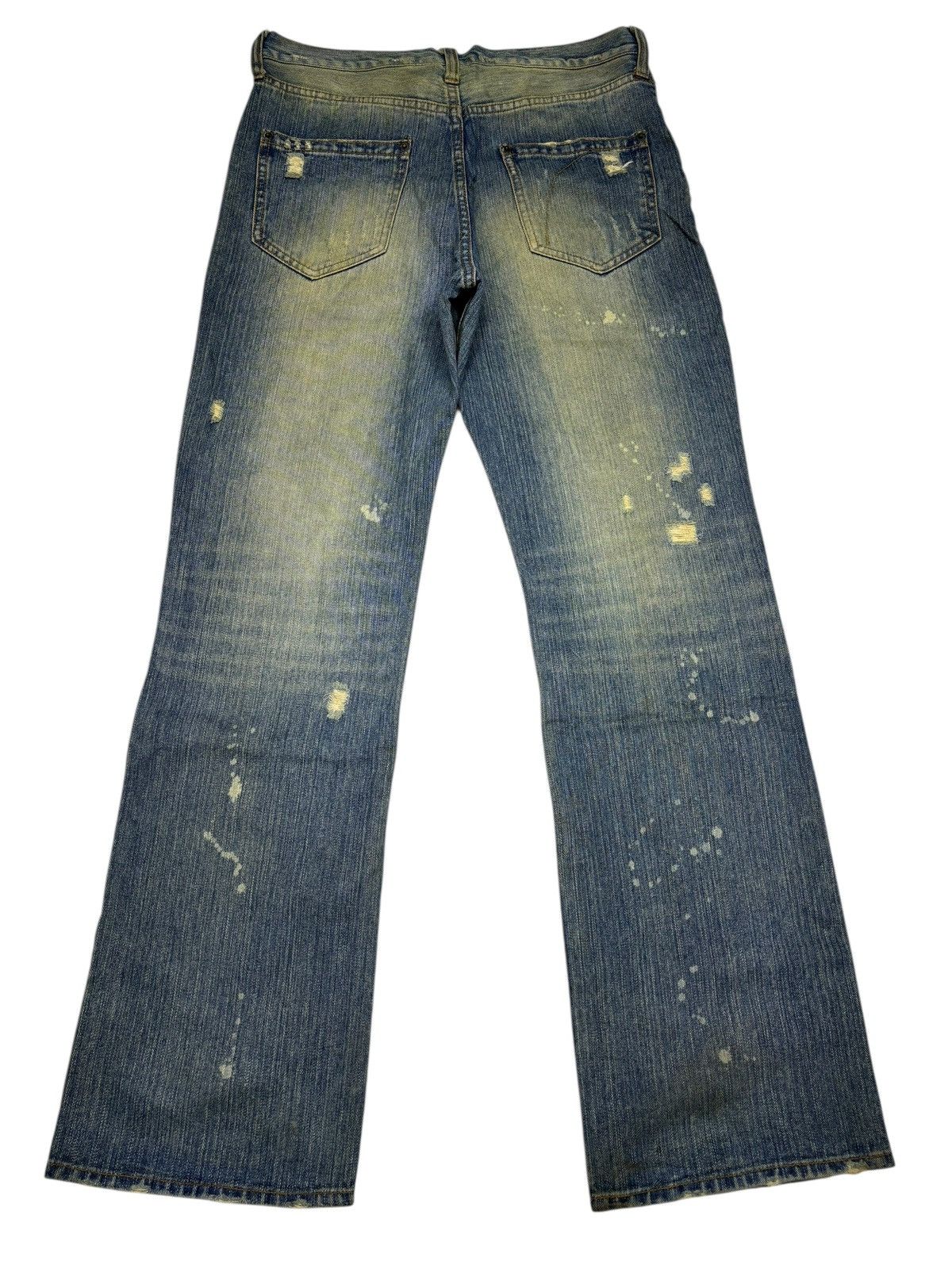 Acne Studios EXHIBITIONIST DESTROYED GRUNGE PATCHWORK DENIM JEANS Size US 32 / EU 48 - 2 Thumbnail