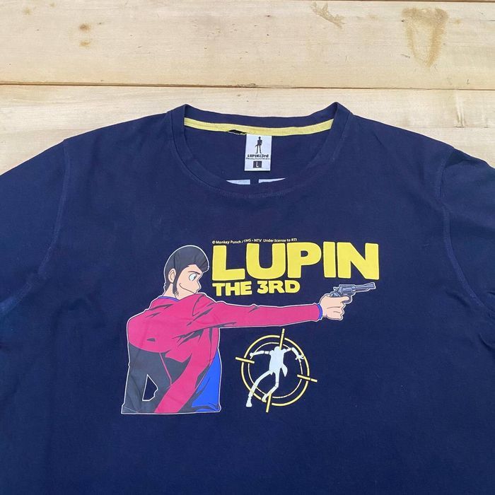 Anime × Japanese Brand B1. LUPIN THE 3rd JAPAN ANIME MOVIE TEE Size US L / EU 52-54 / 3 - 1 Thumbnail
