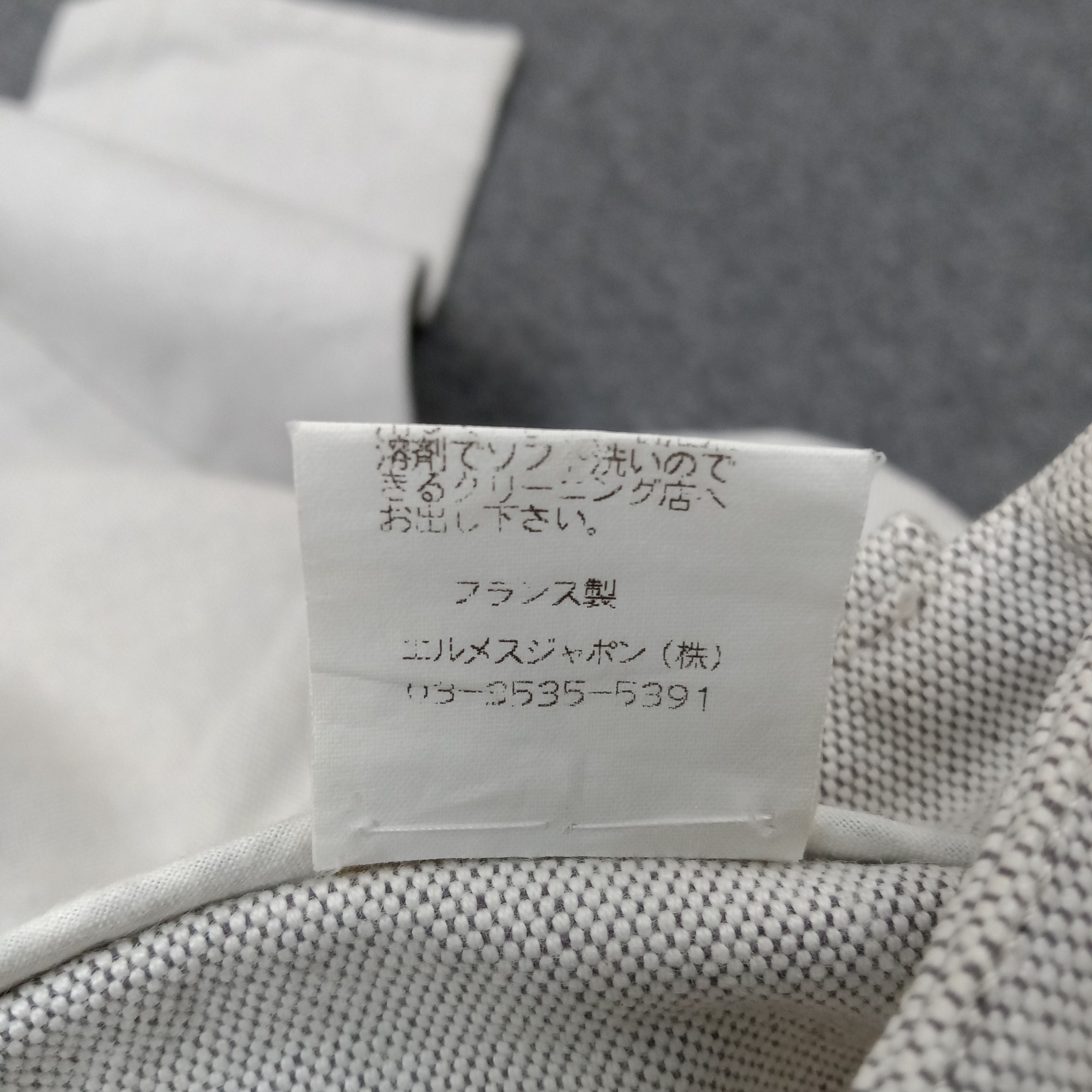 Hermes × Vintage Hermes Paris Designer Brand Denim Jeans C217N5 Size US 26 / EU 42 - 17 Thumbnail