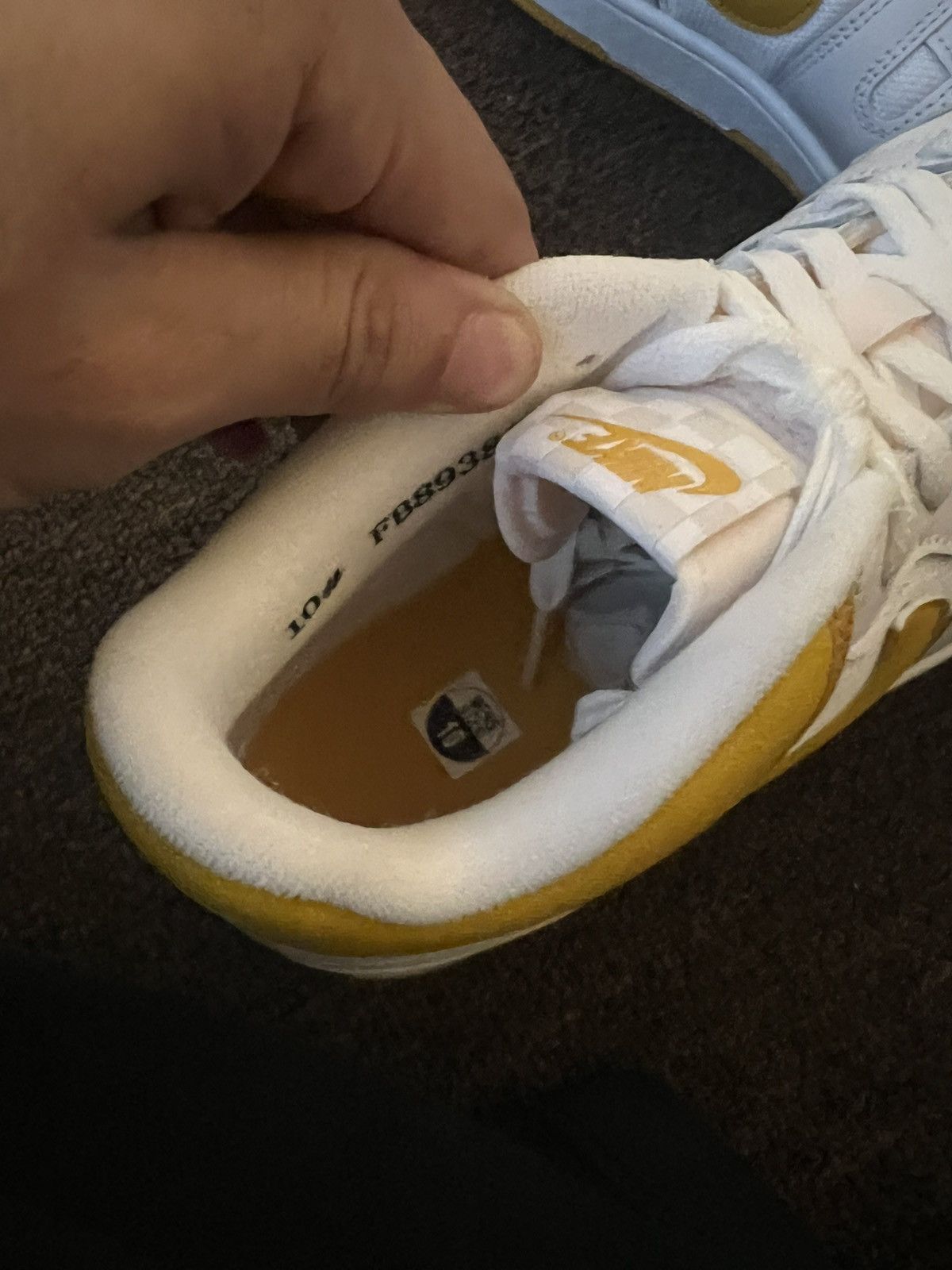 Nike Nike attack, lemon venom white Size US 10 / EU 43 - 6 Thumbnail