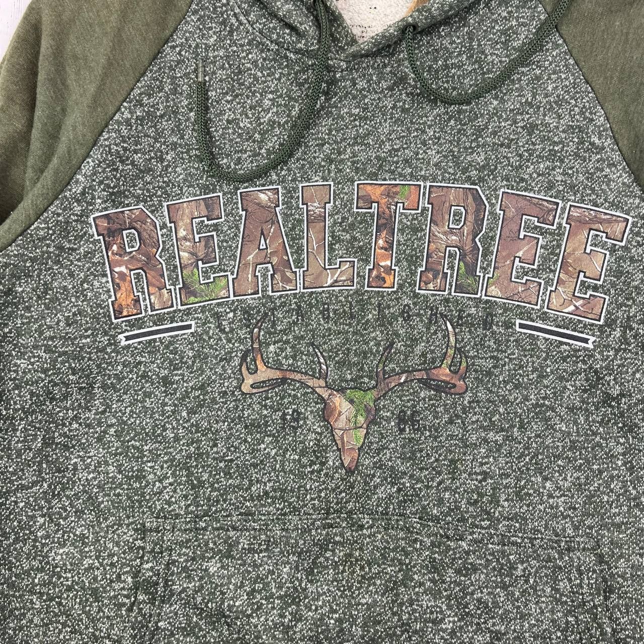 Realtree RealTree Medium Green Pullover Hoodie Sweatshirt Men Size US M / EU 48-50 / 2 - 3 Thumbnail