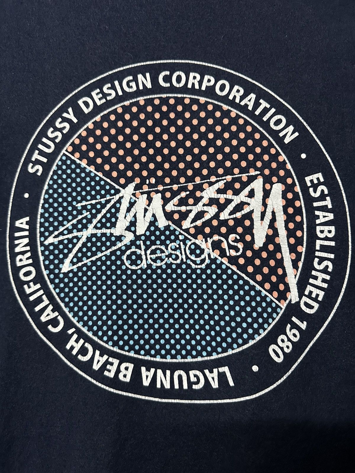 Stussy Stussy Designs Laguna Beach Faded Tee Size US L / EU 52-54 / 3 - 4 Thumbnail