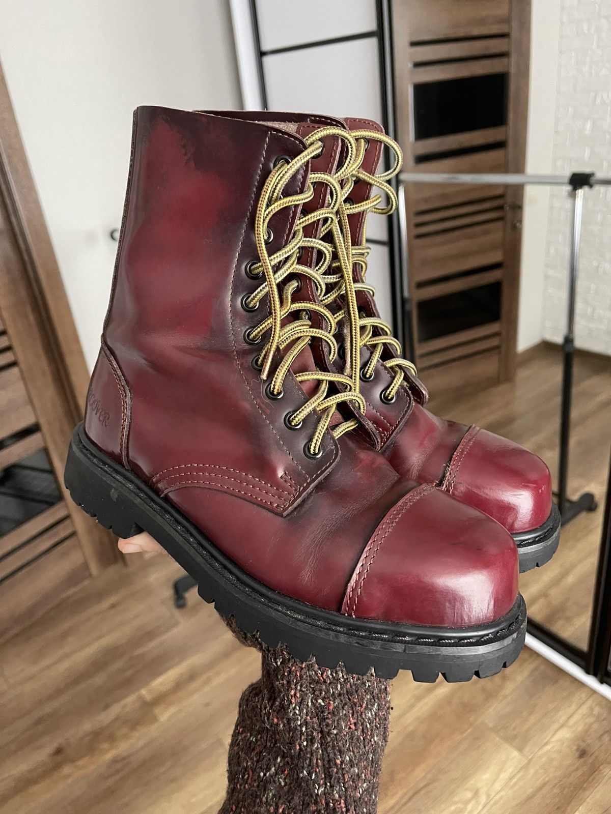 Japanese Brand Undercover Leather Boots Shoes Japan Vintage Size US 7 / EU 40 - 4 Thumbnail