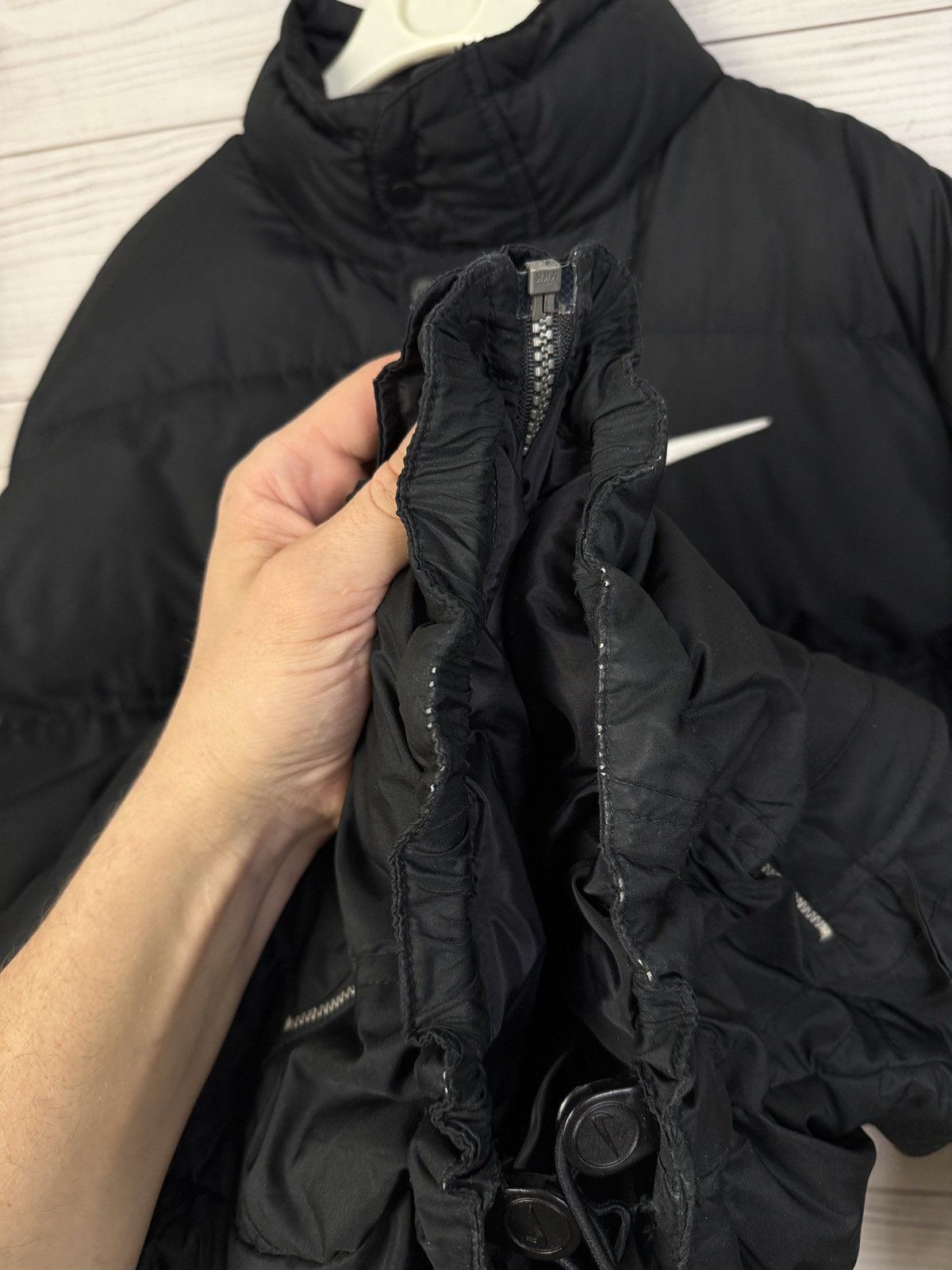 Nike Vintage Y2K Nike Down Jacket Puffer 90s Swoosh Logo Size US M / EU 48-50 / 2 - 7 Thumbnail