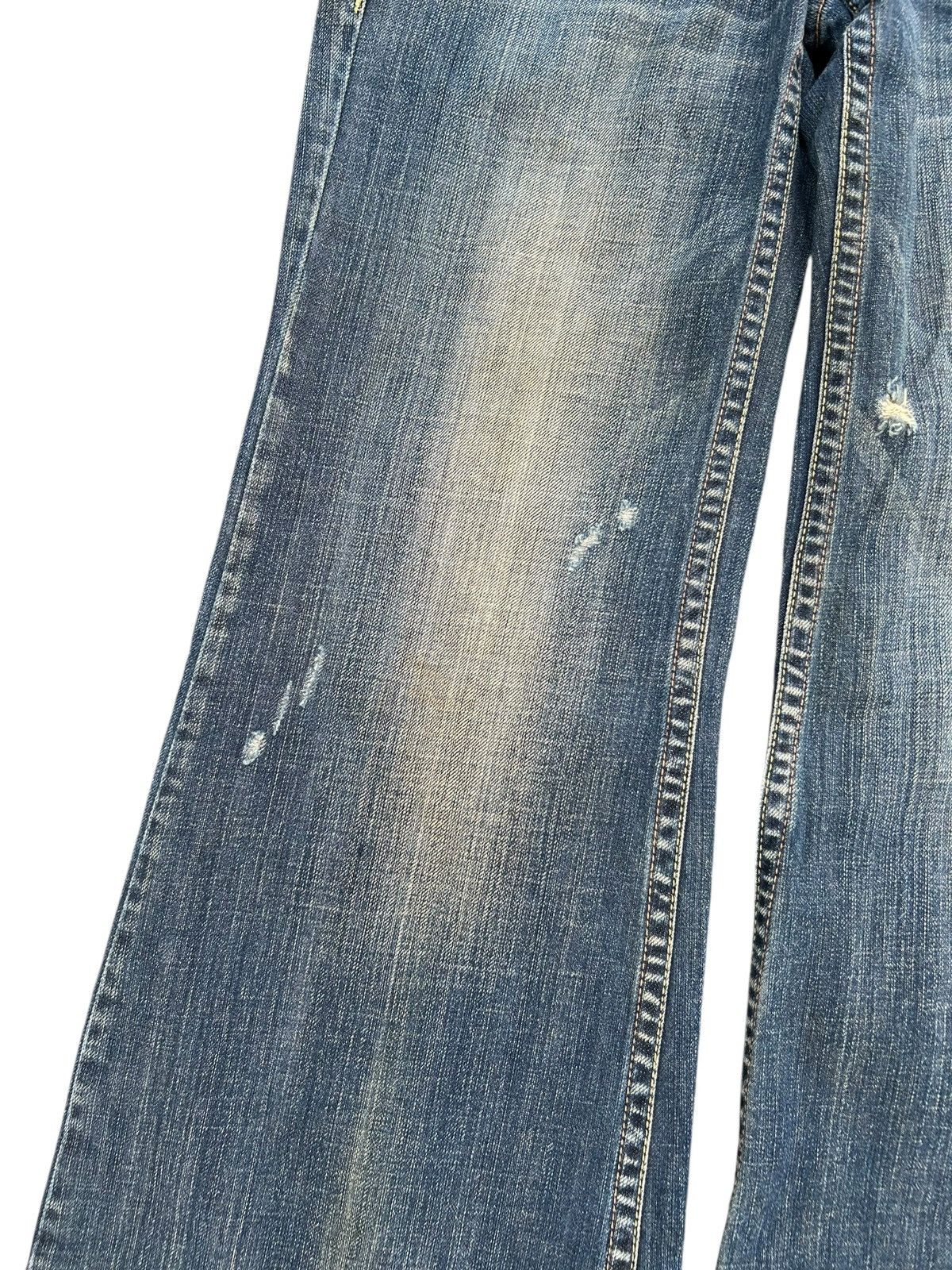 Kapital × Undercover × Vintage Flare Japanese Drive Jeans Sunfaded Denim Jeans Size US 31 - 8 Thumbnail